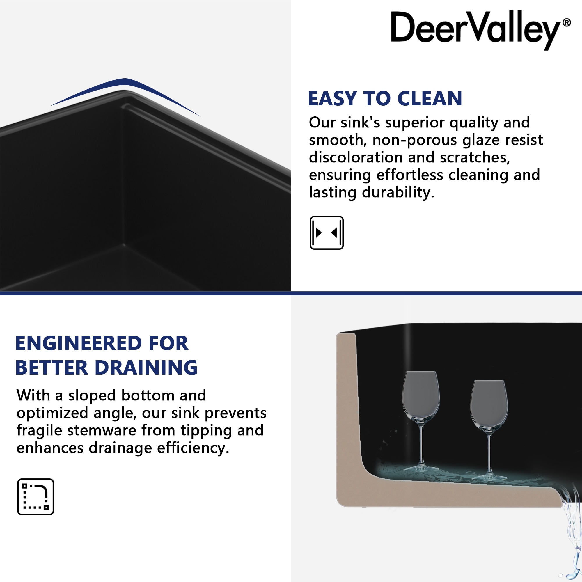 DeerValley DV-1K0162B Kitchen-Sinks - View #6