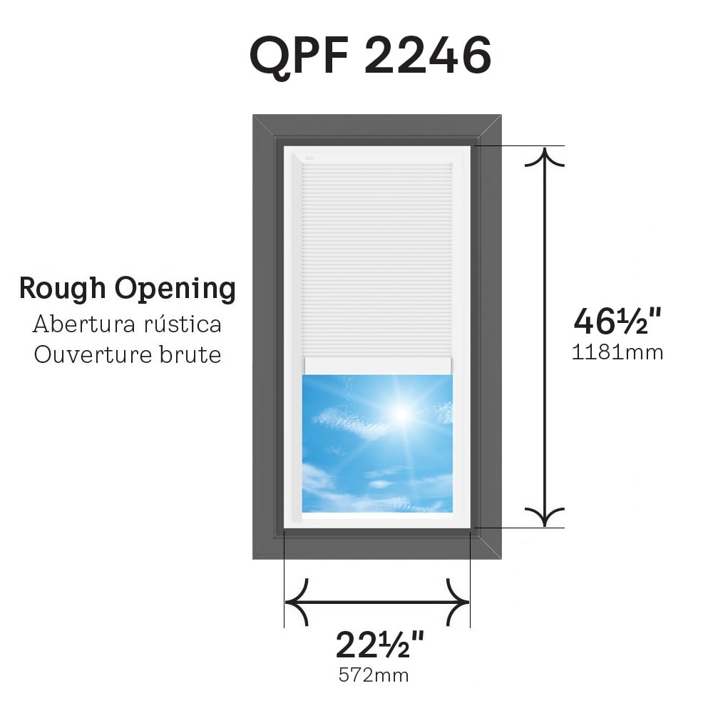 VELUX QPF 2246 2004S skylights - View #2