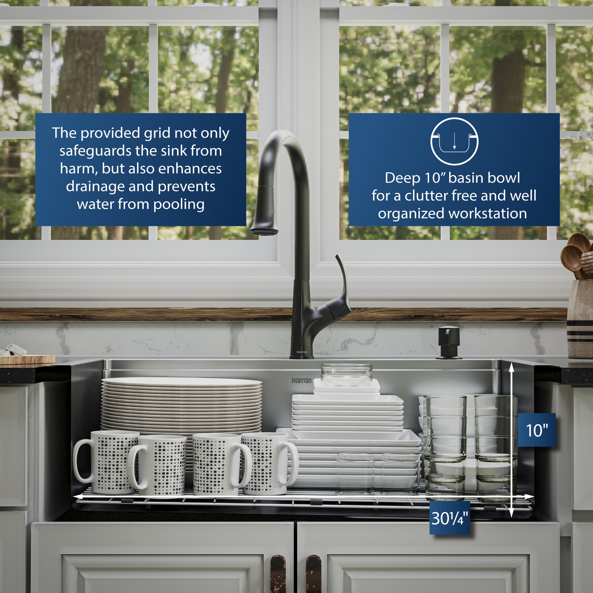 Karran WST-26-PK1 Kitchen-Sinks - View #8
