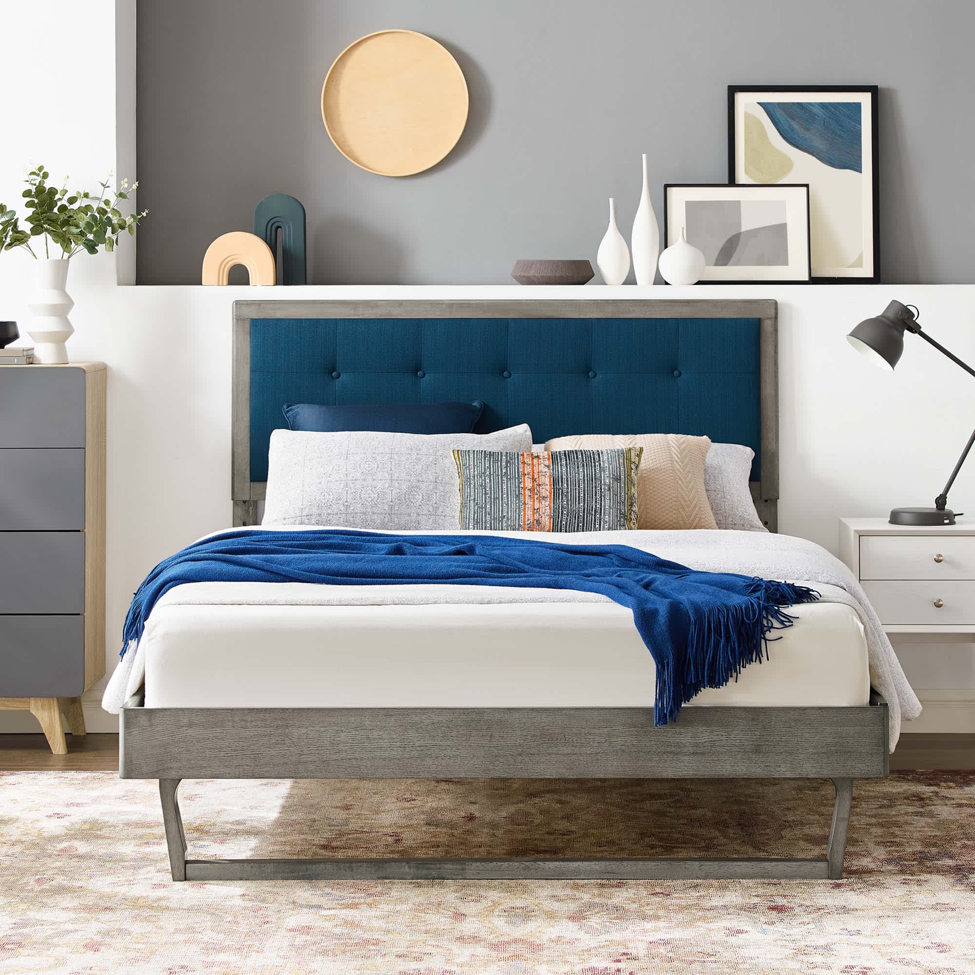 Modway MOD-6384-GRY-AZU beds - View #4