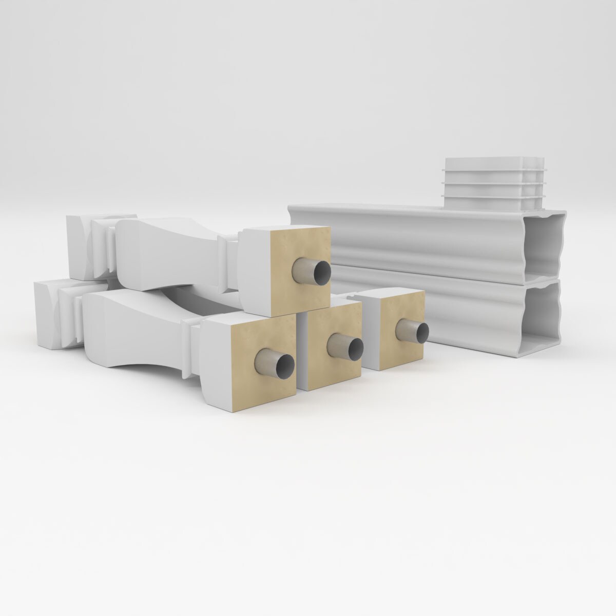 Ekena Millwork BALK38X024ACG railings - View #6