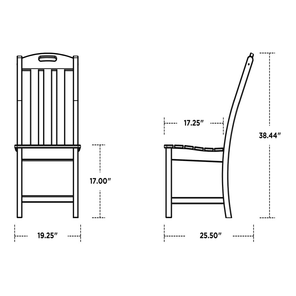 Trex Outdoor Furniture TXD130CW Patio-Chairs - View #7