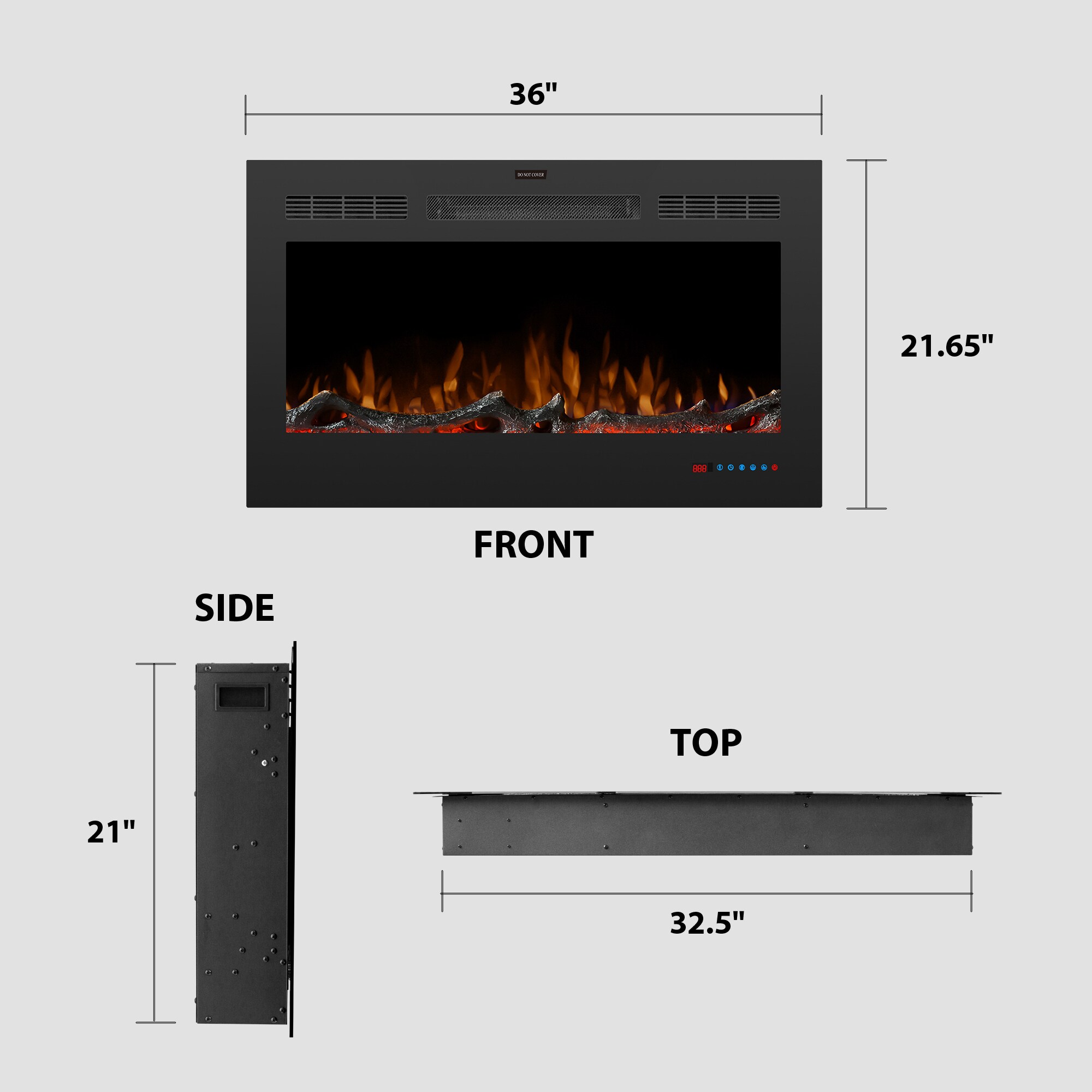CASAINC TR-83136IN Electric-Fireplaces - View #16
