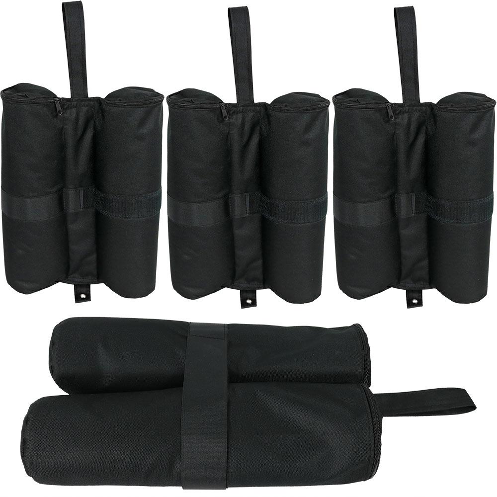 Sunnydaze Decor Weight Bags for Instant Pop-Up Canopy 25-Pound Capacity  Tent Weights Set of 4 at