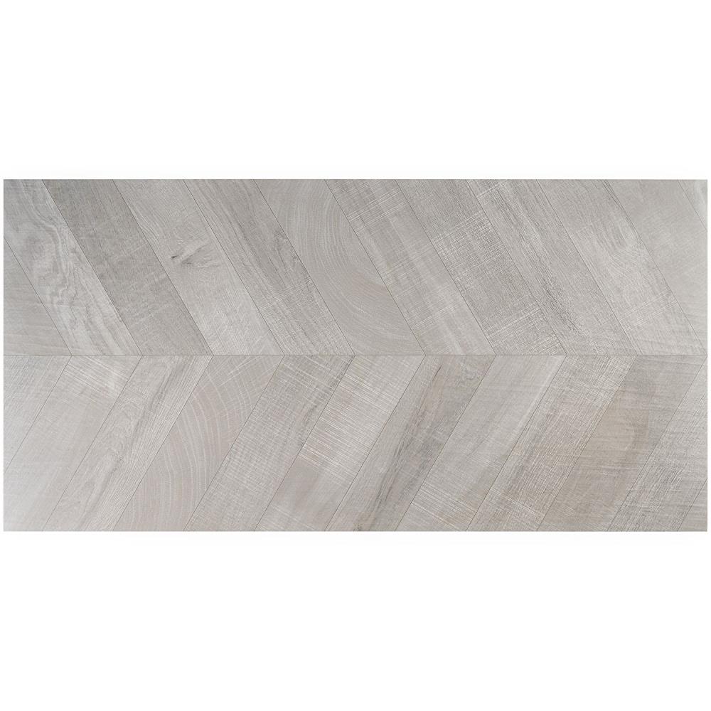 Artmore Tile EXT3RD105339 Druid Gray 4-in x 8-in Matte Porcelain Wood Look Floor and Wall Tile Sample