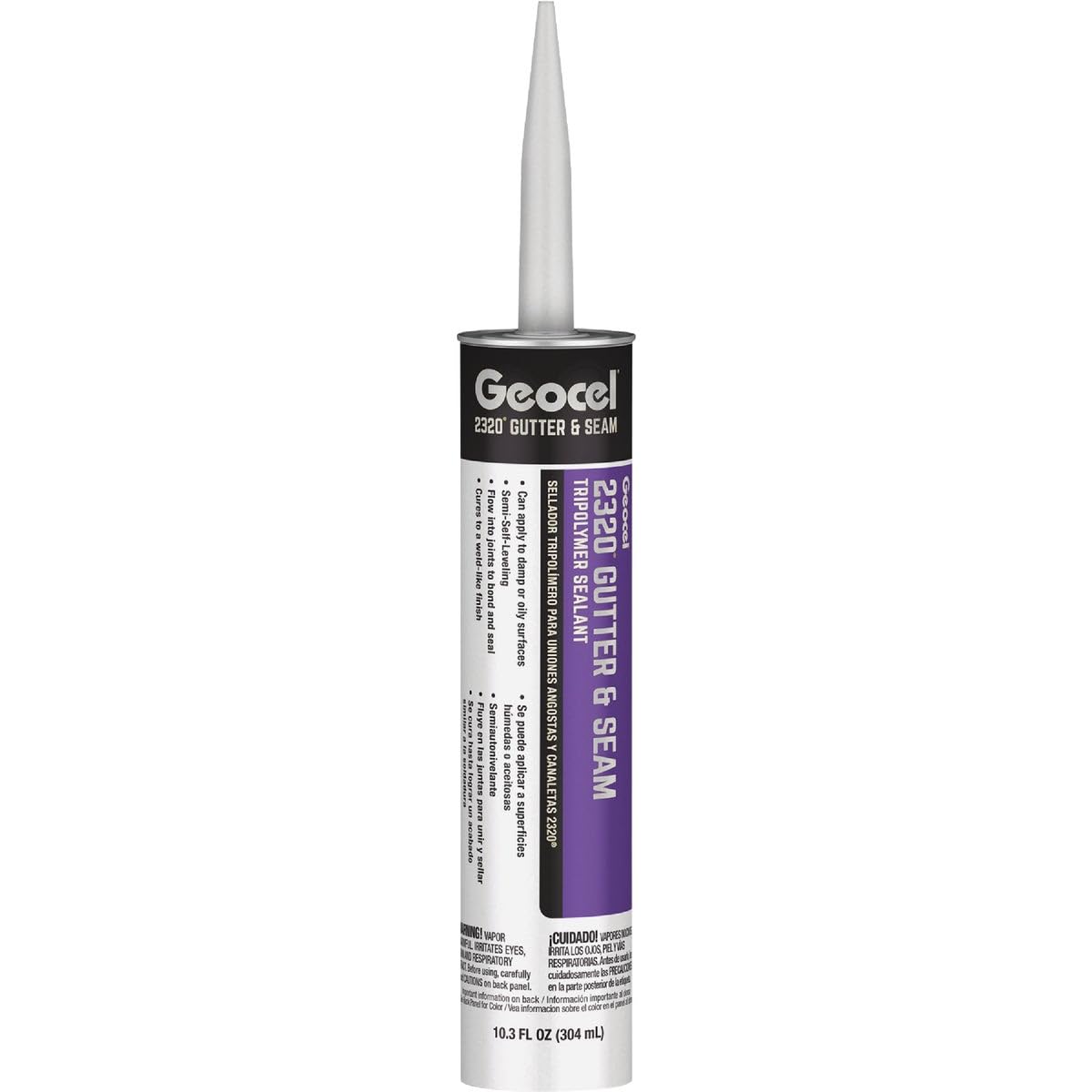 Geocel  2320 Gutter Narrow Seam Sealant 10 oz (GC67102)