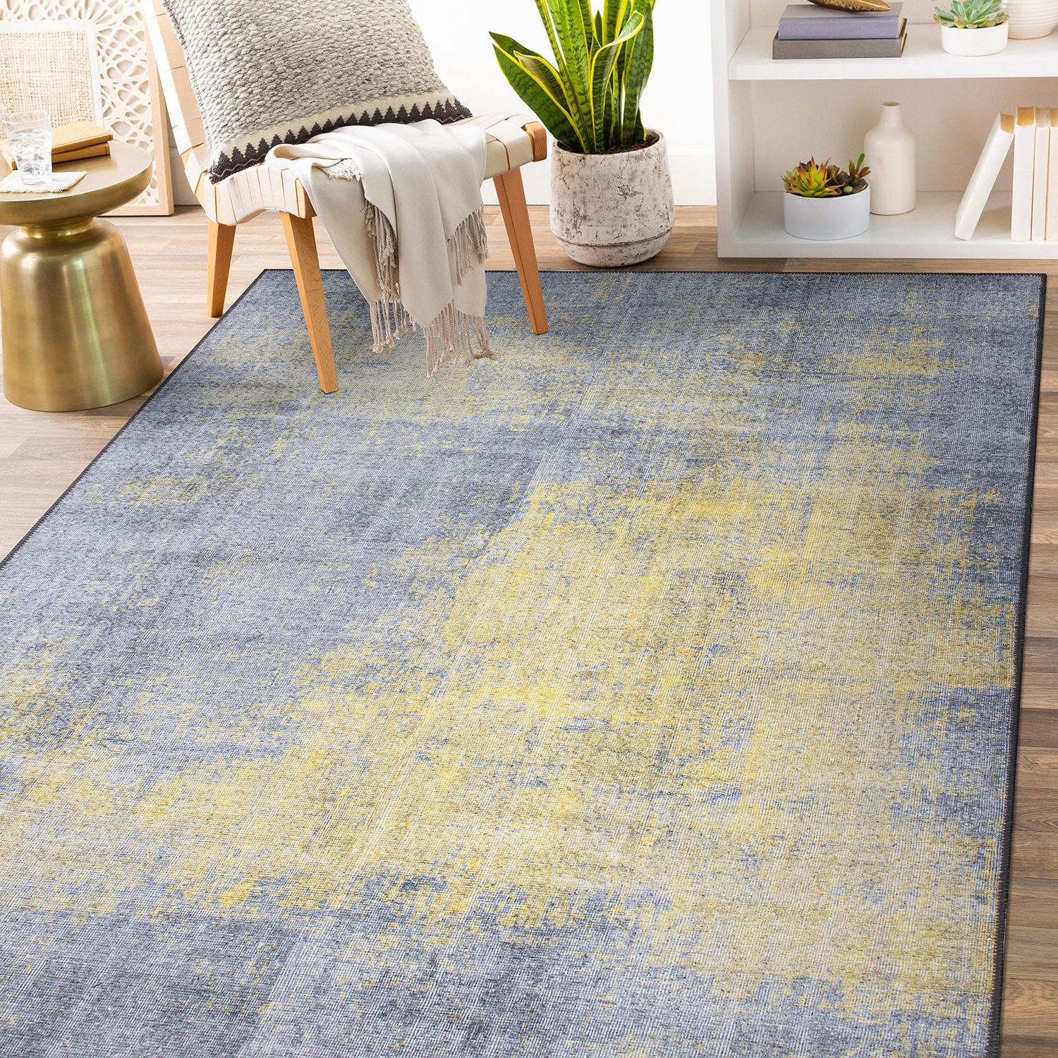 World Rug Gallery 5074YELLOW8X10 rugs - View #5