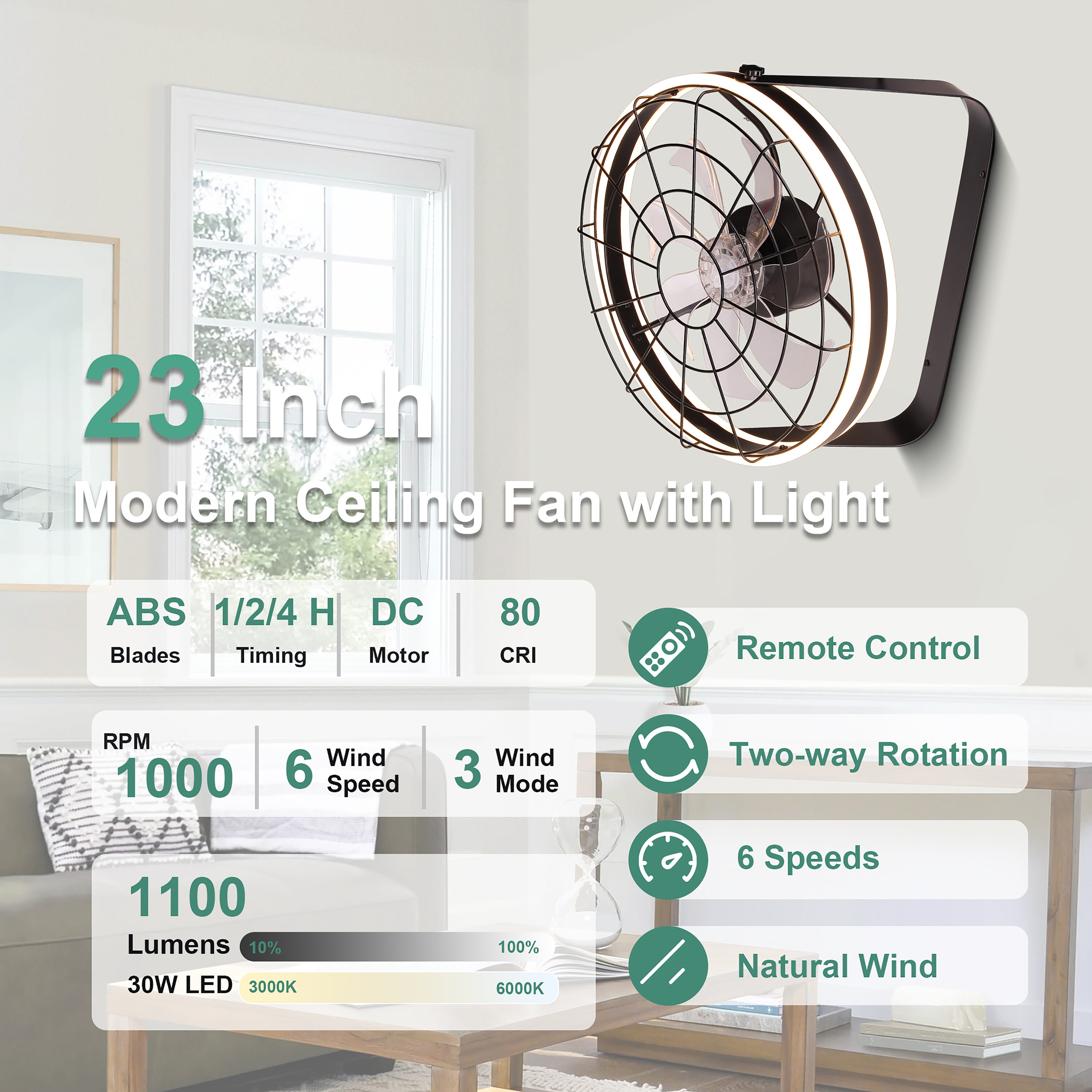 Cusp Barn CS20P35 Ceiling-Fans - View #7