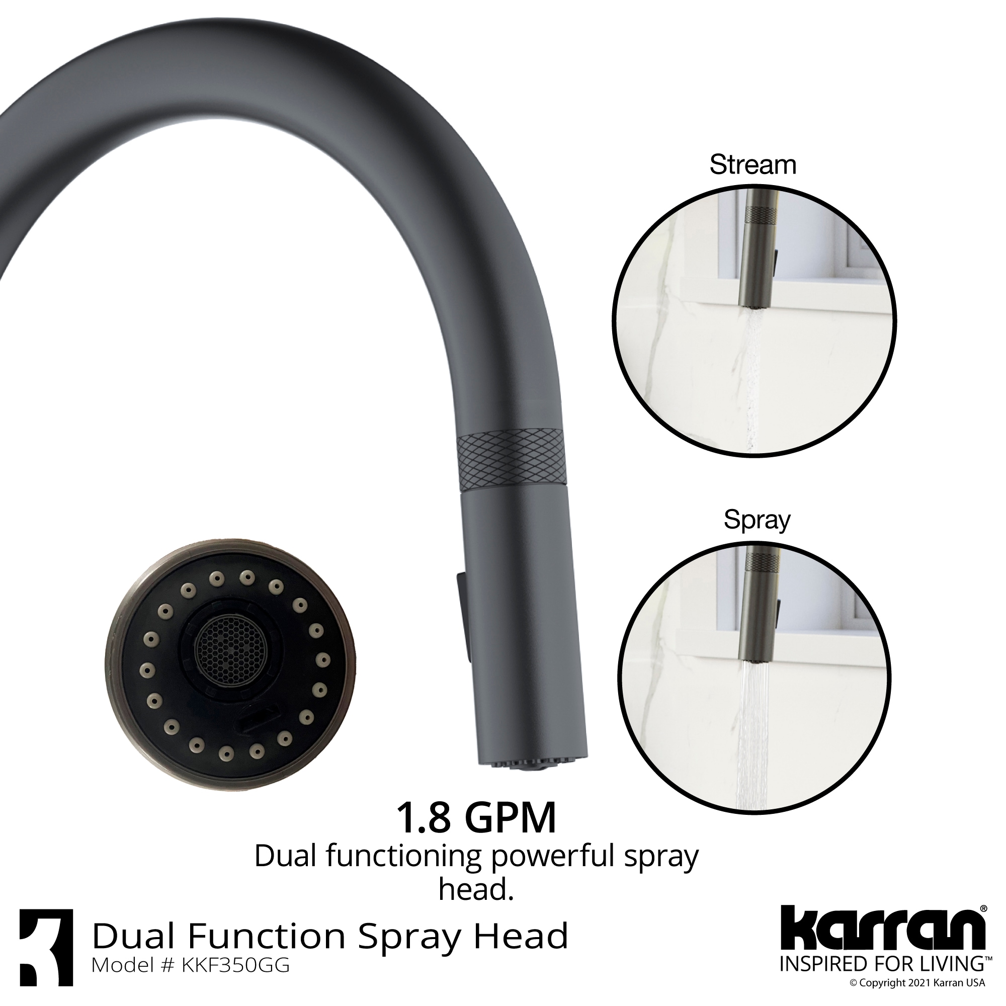 Karran QT812BLKKF350GG Kitchen-Sinks - View #10