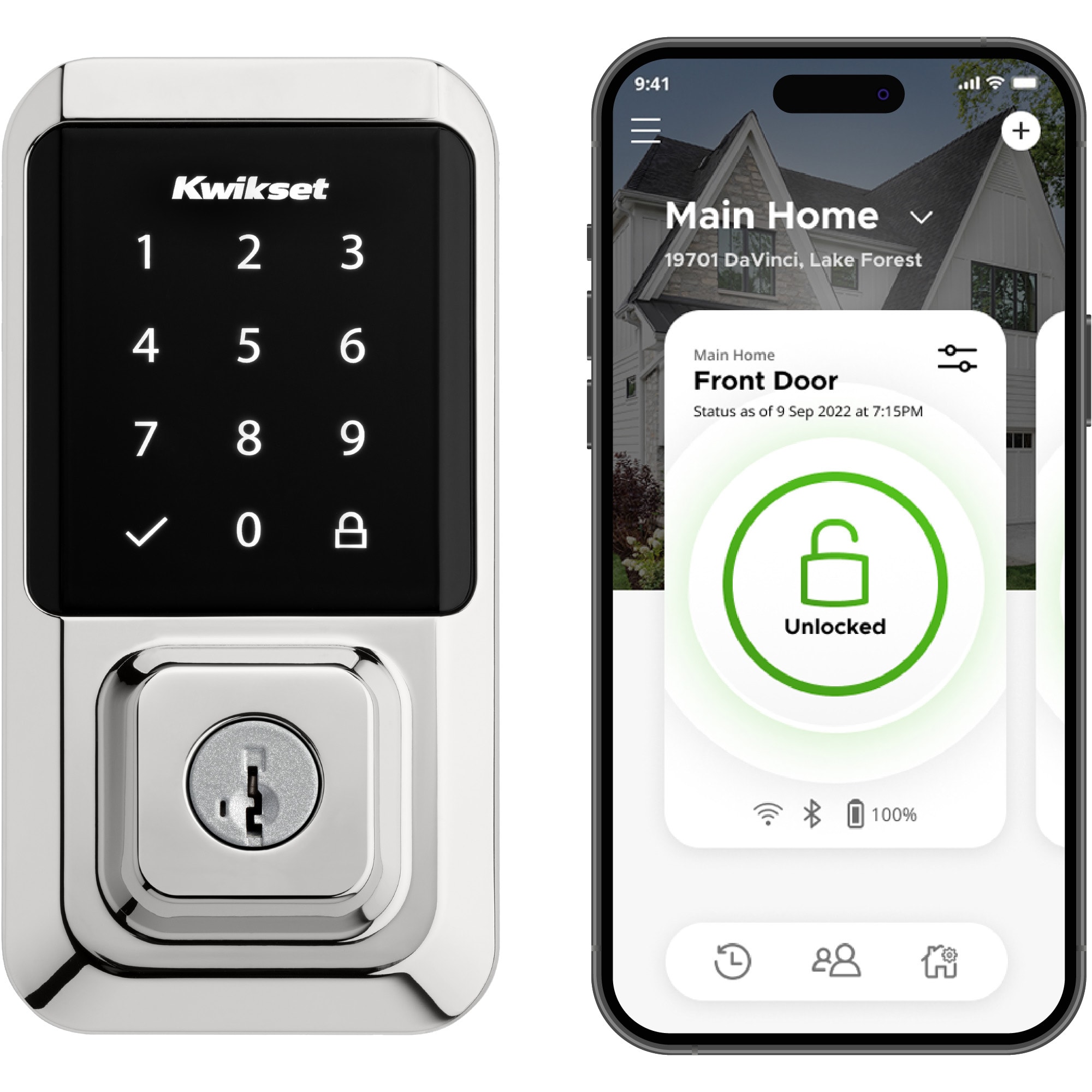 Yale Assure Lock 2 Black Suede Electronic Deadbolt Bluetooth Fingerprint Touchscreen Keypad YRD420-F-BLE-BSP Sansujyuku sansujyuku.com