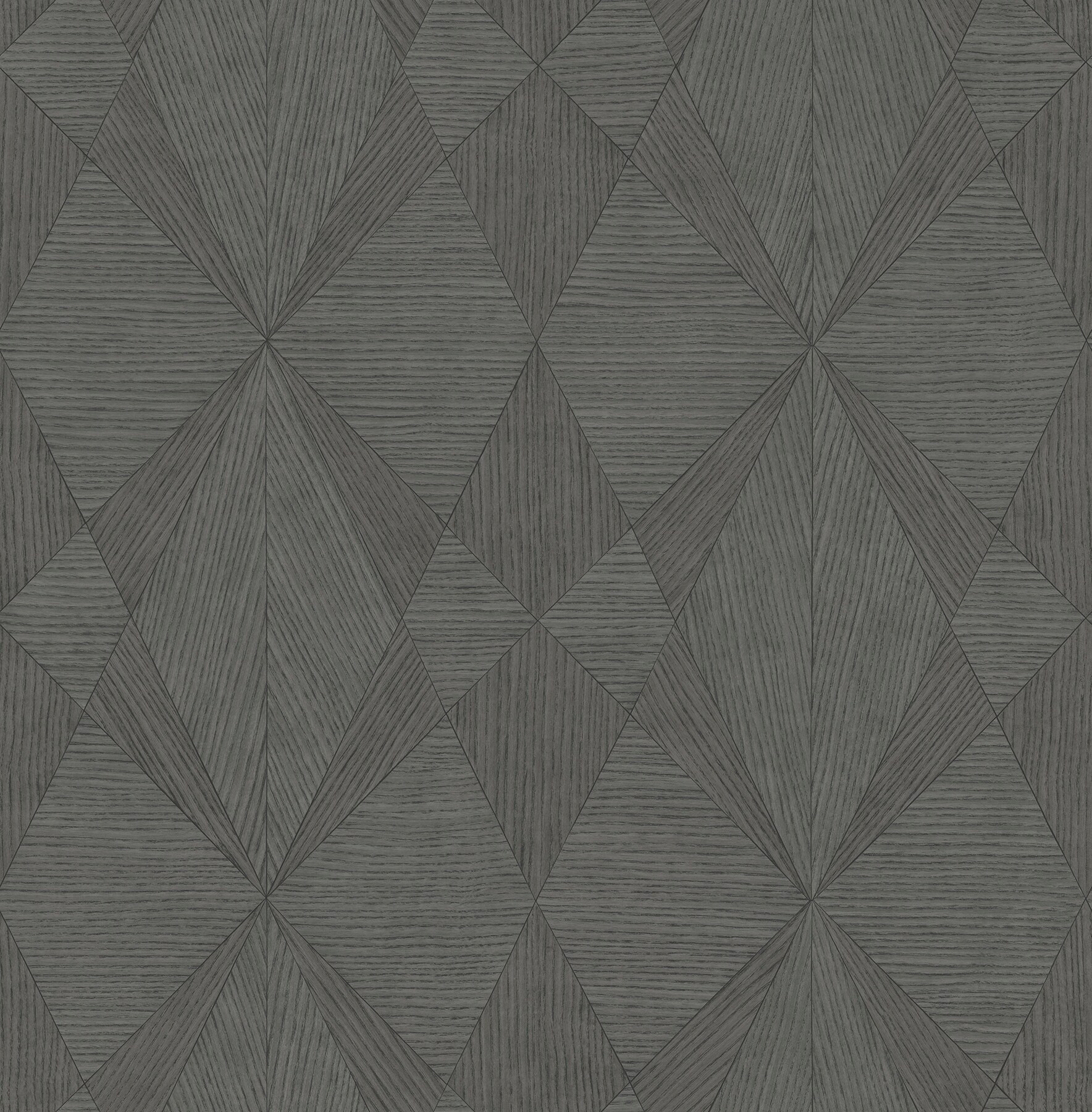 Decorline Architecture 56.4-sq ft Dark Grey Non-woven Geometric ...
