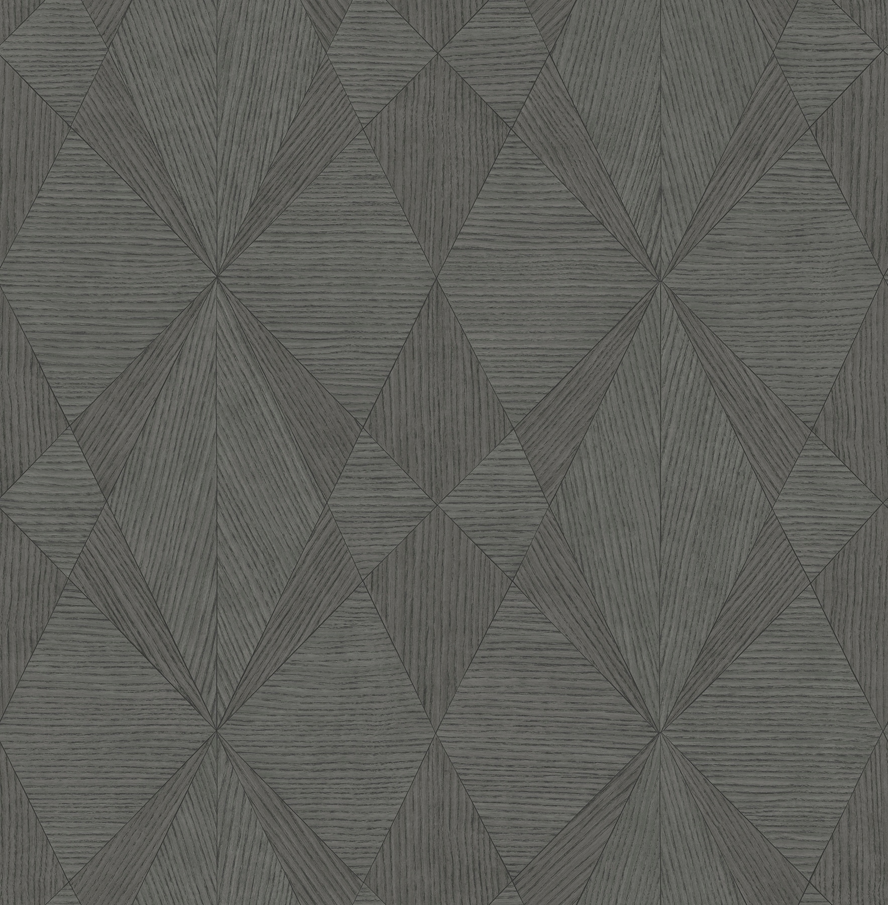 A-Street Prints 2908-25334 Alchemy 56.4-Sq. Feet Dark Grey Non-woven Textured Geometric 3D Unpasted Wallpaper