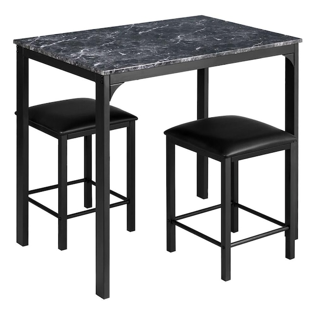 Dining Room Sets Department At, Two Person Dining Table Black