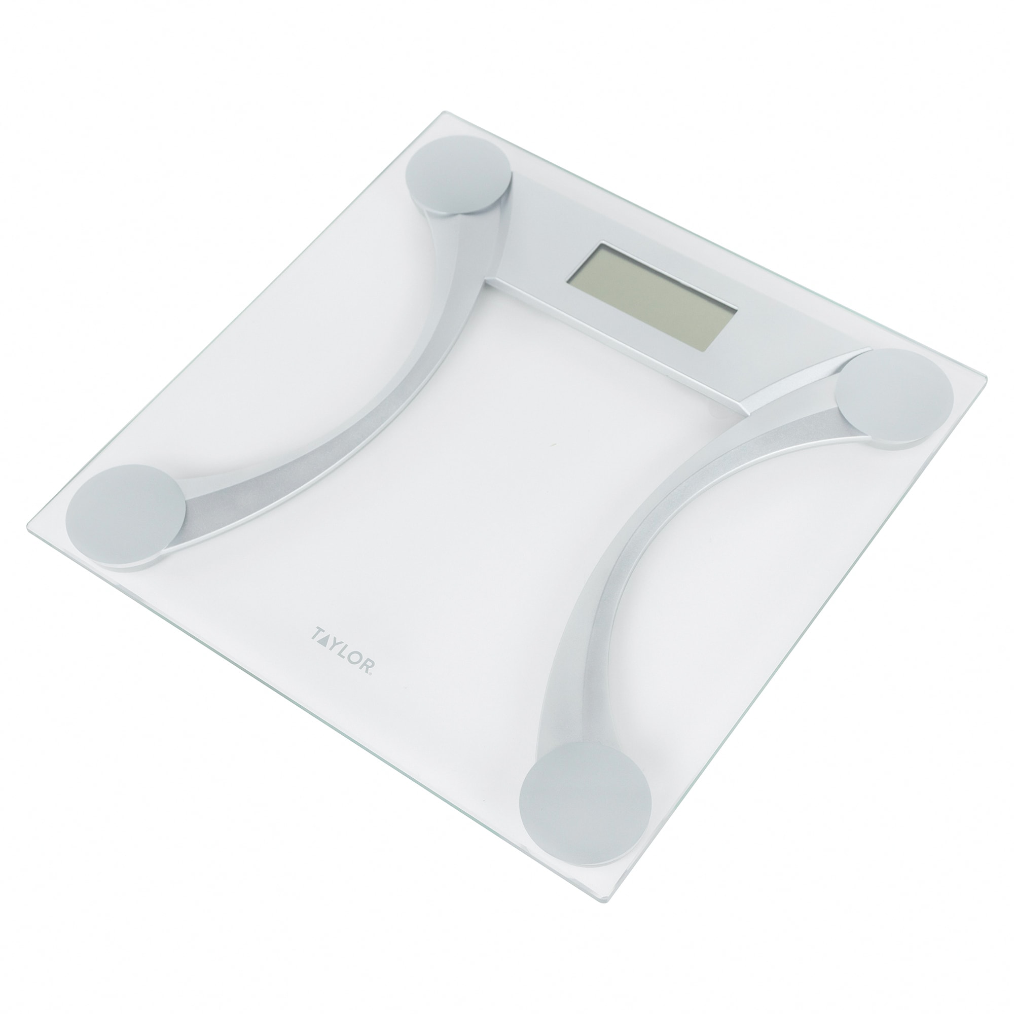  Taylor Digital Glass Bathroom Scale for Body Weight, 400 lb  Capacity, Durable Tempered Glass Platform and Easy to Read, White : Health  & Household