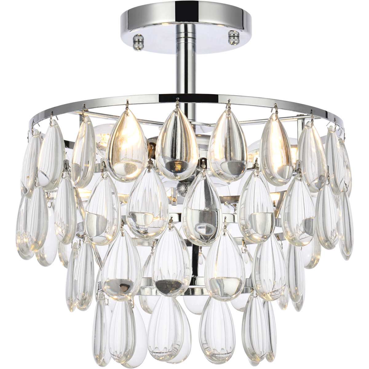 Elegant Lighting Mila Flush Mount - Thumbnail 2