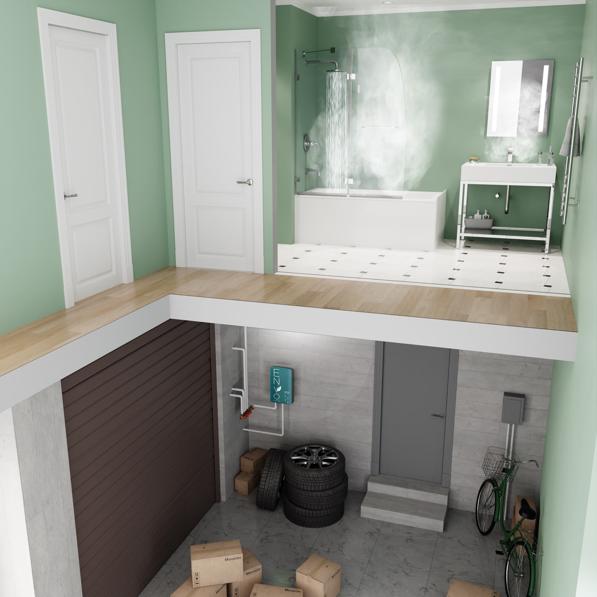 Envo Green Electric Tankless Point of Use Water Heater