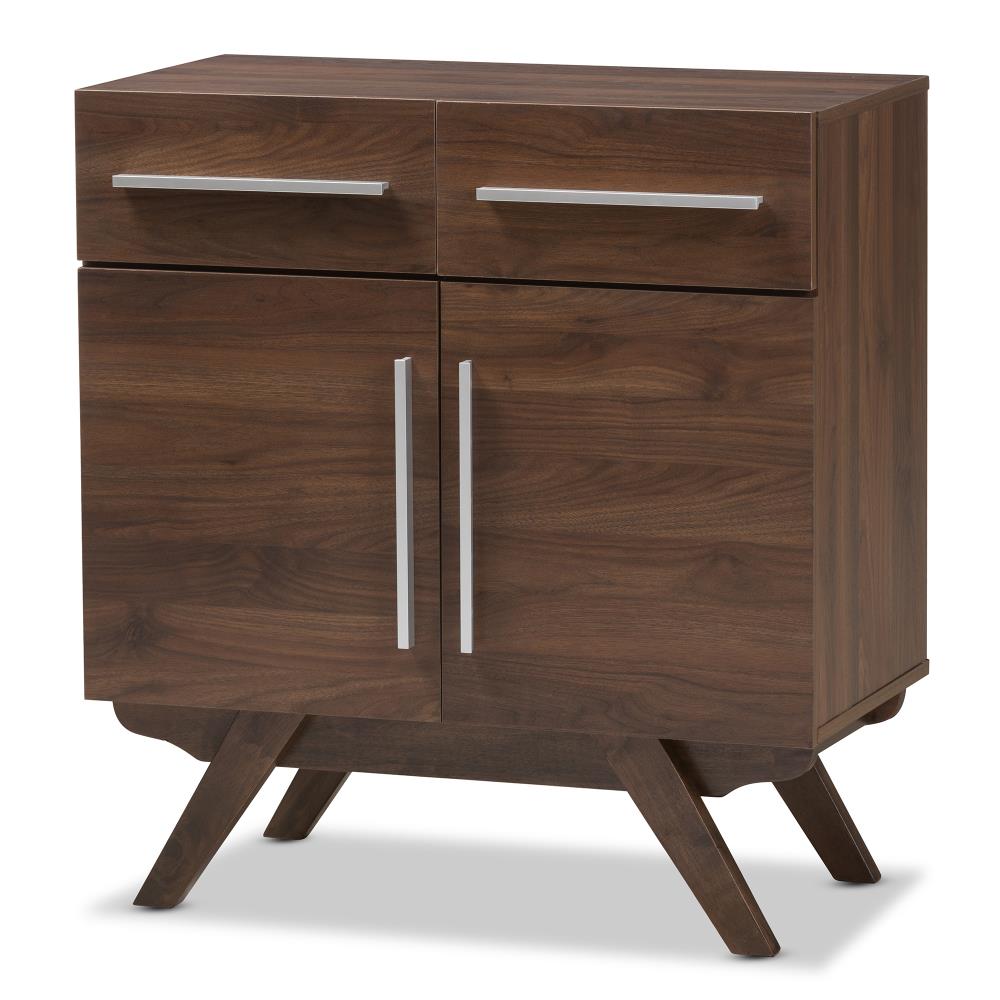 Baxton Studio 141-8015-LW Ashfield Contemporary/Modern Walnut Sideboard