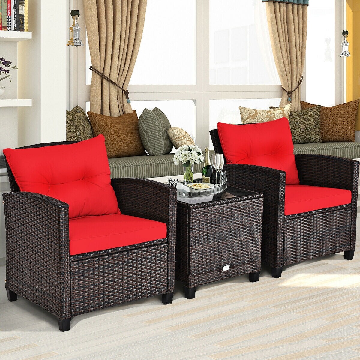 Forclover HYFC-760RE Patio-Conversation-Sets - View #2