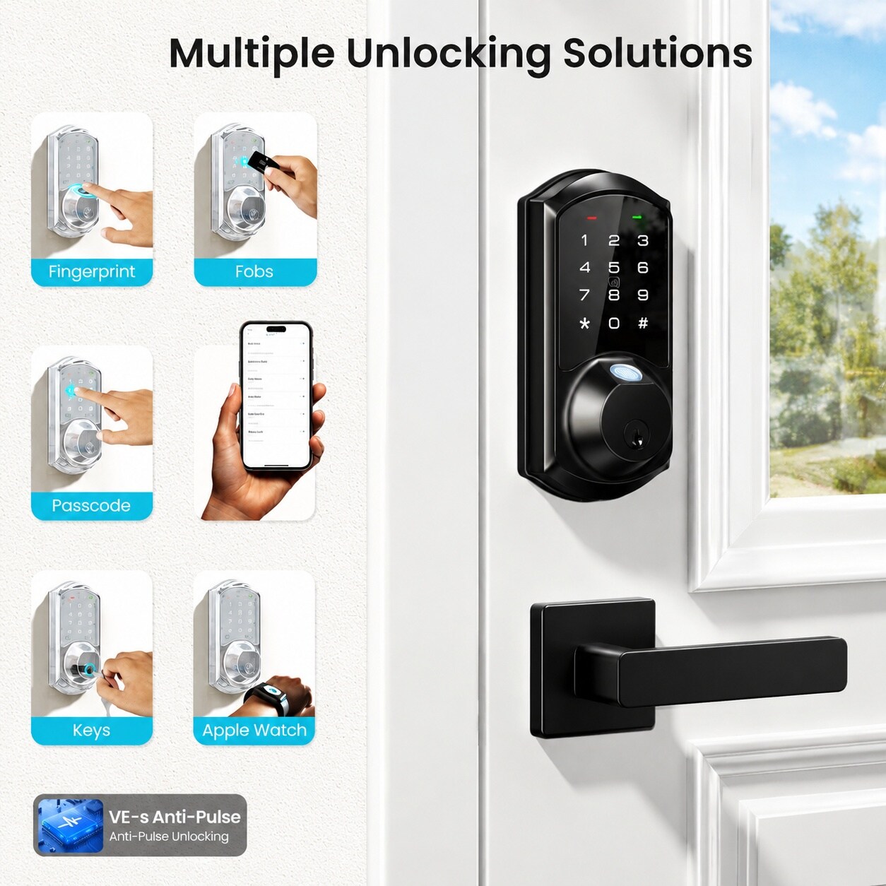 Oyezvary LOZ0805O312 Electronic-Door-Locks - View #2
