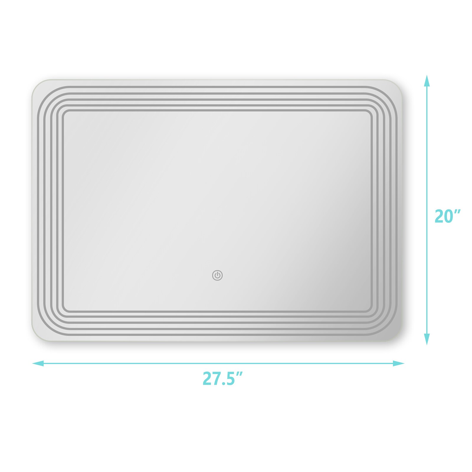 WELLFOR BTS-7637US Framed-Bath-Mirrors - View #7