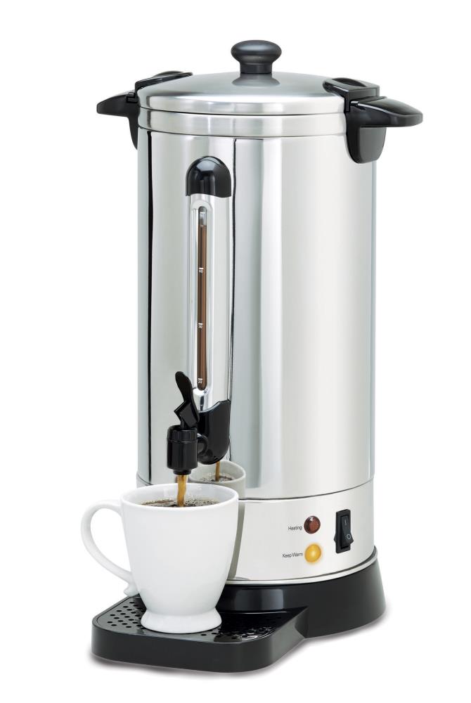 Nesco 50-Cup Stainless Steel Residential Coffee Urn in the Coffee Makers  department at