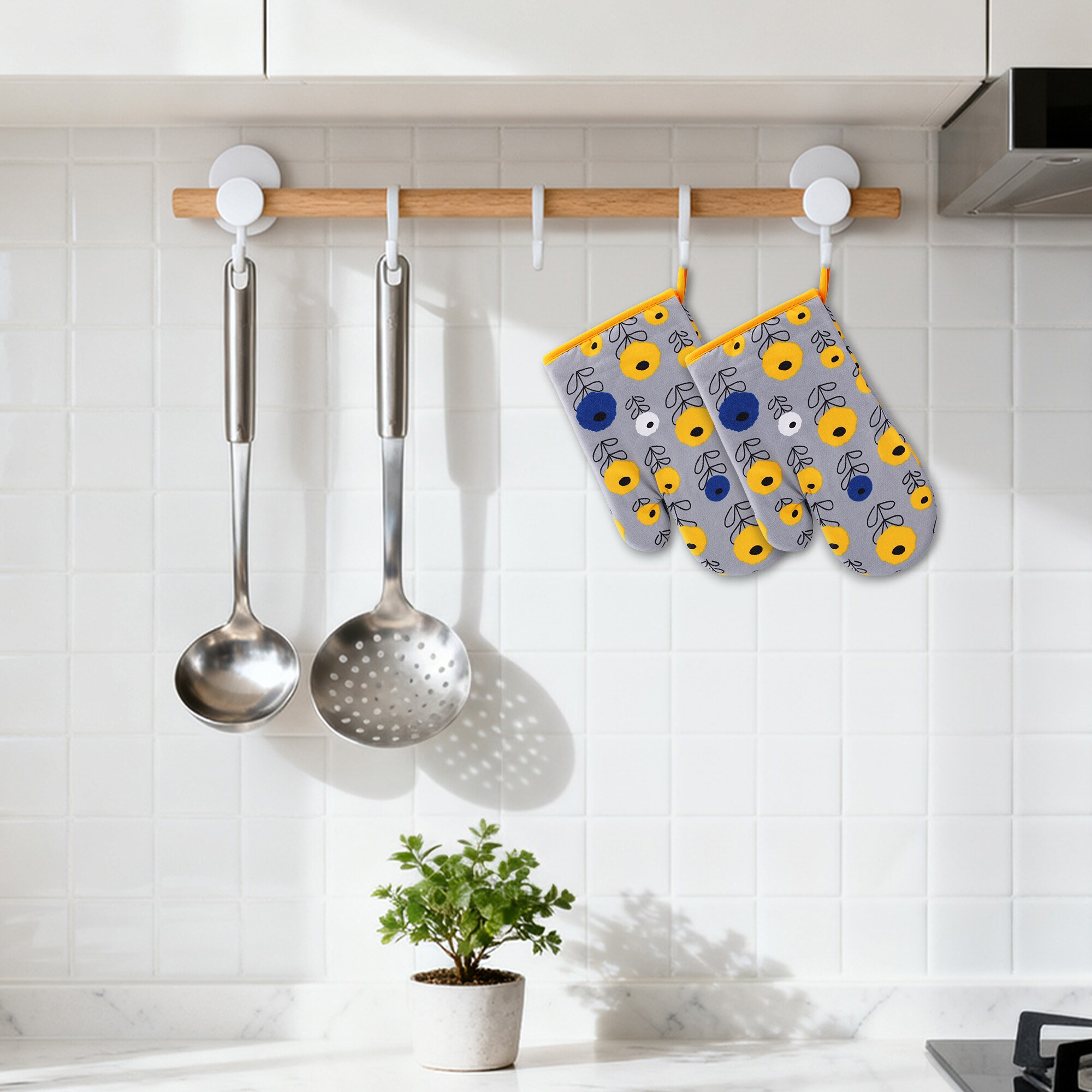 Unique Bargains S25123100UX2369 Kitchen-Towels - View #2
