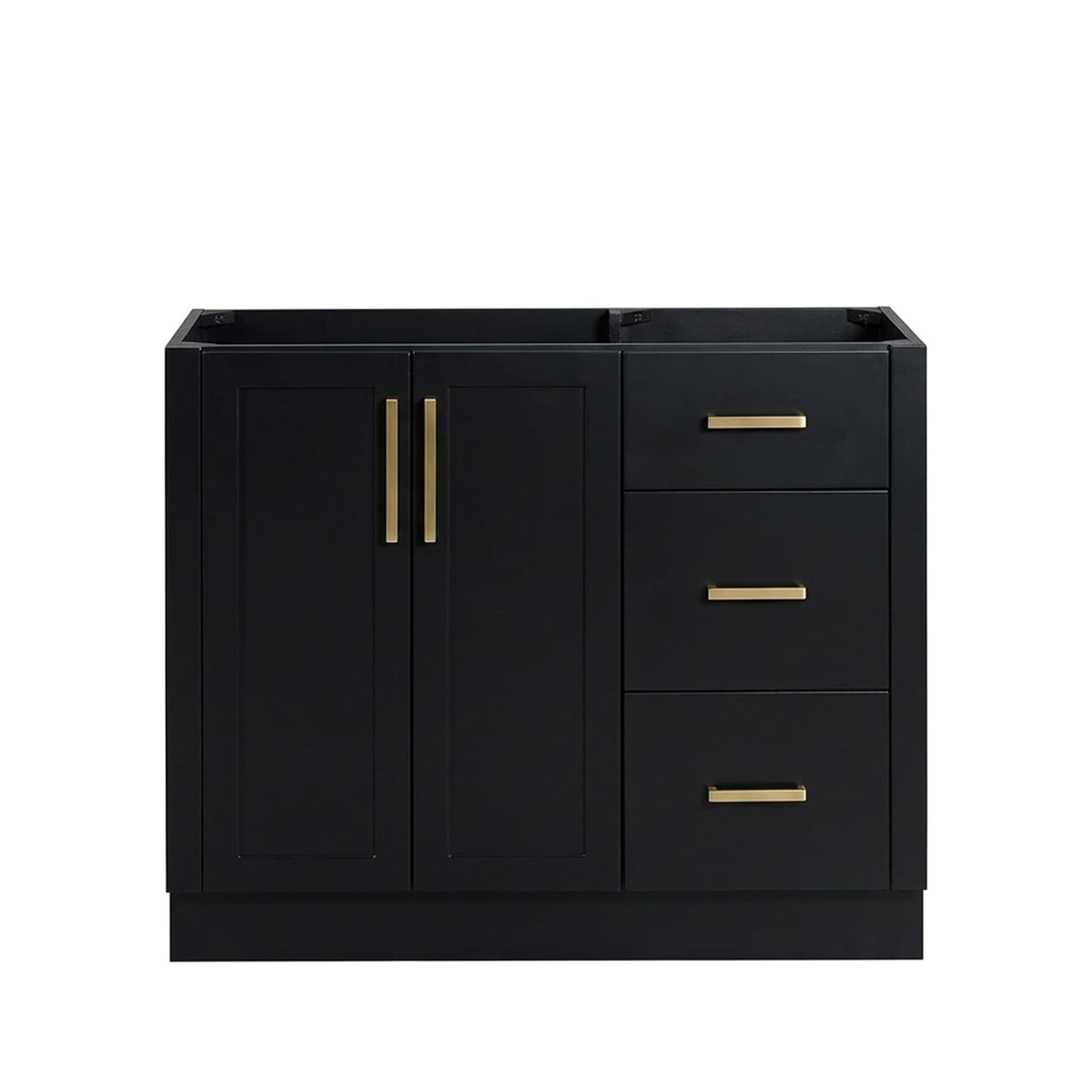 ARIEL Loren Bathroom Vanity Base Cabinet without Top