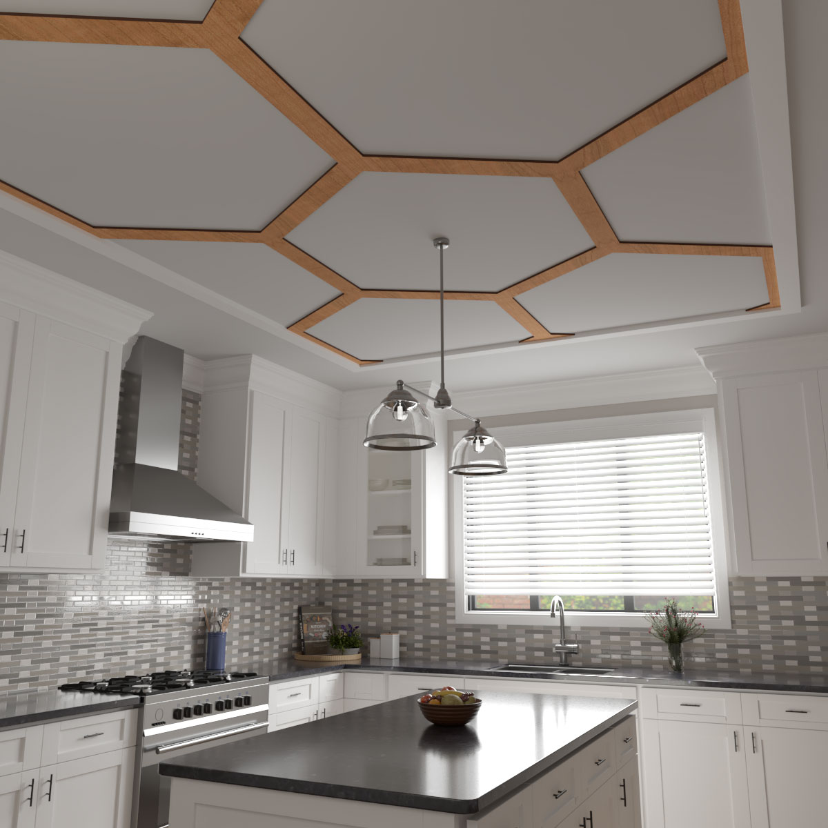 Ekena Millwork CELW82X47X0375WSTCH Wall-Panels - View #10