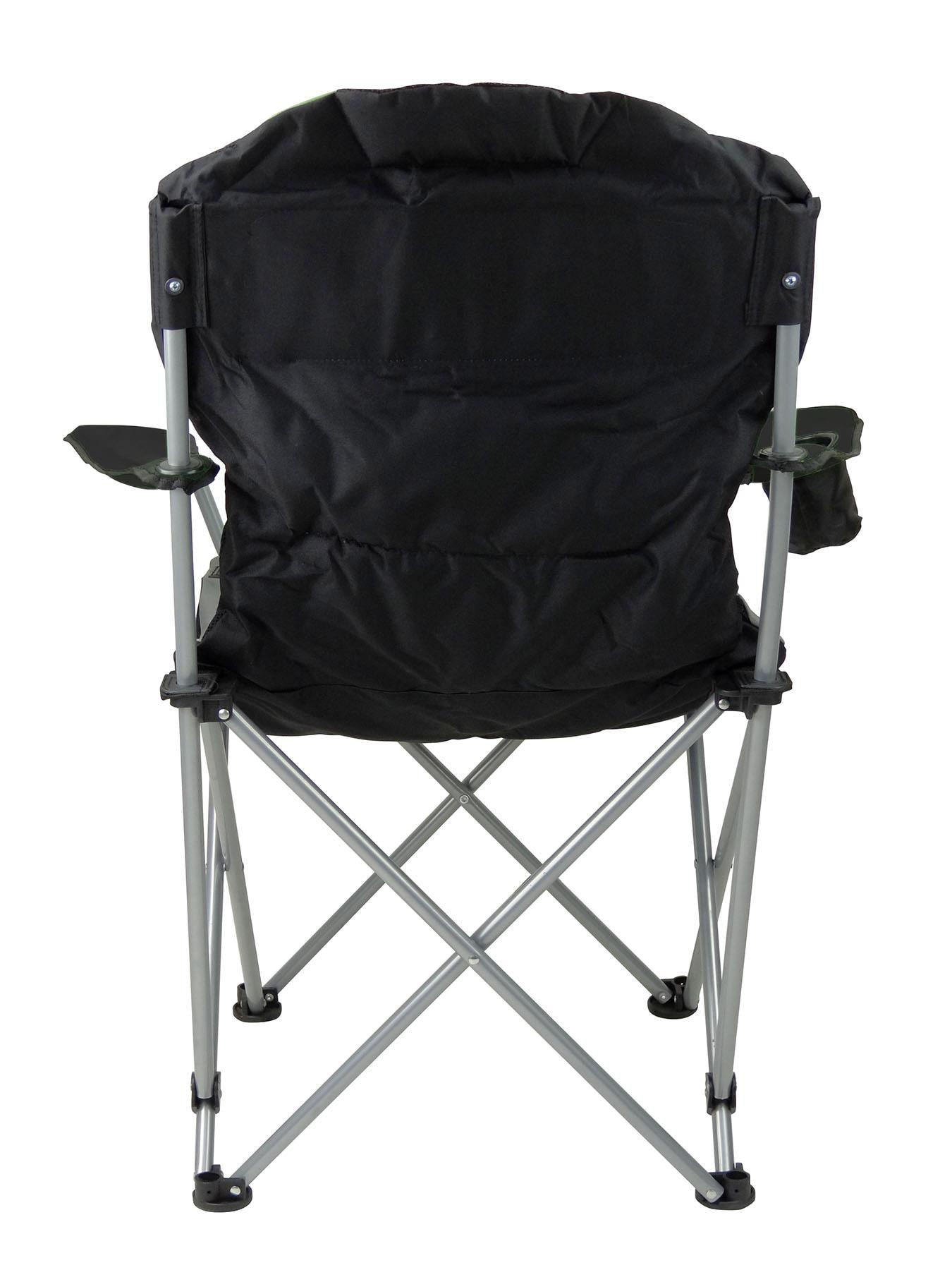 Gigatent Polyester Black Folding Beach Chair (Carrying Strap/Handle ...