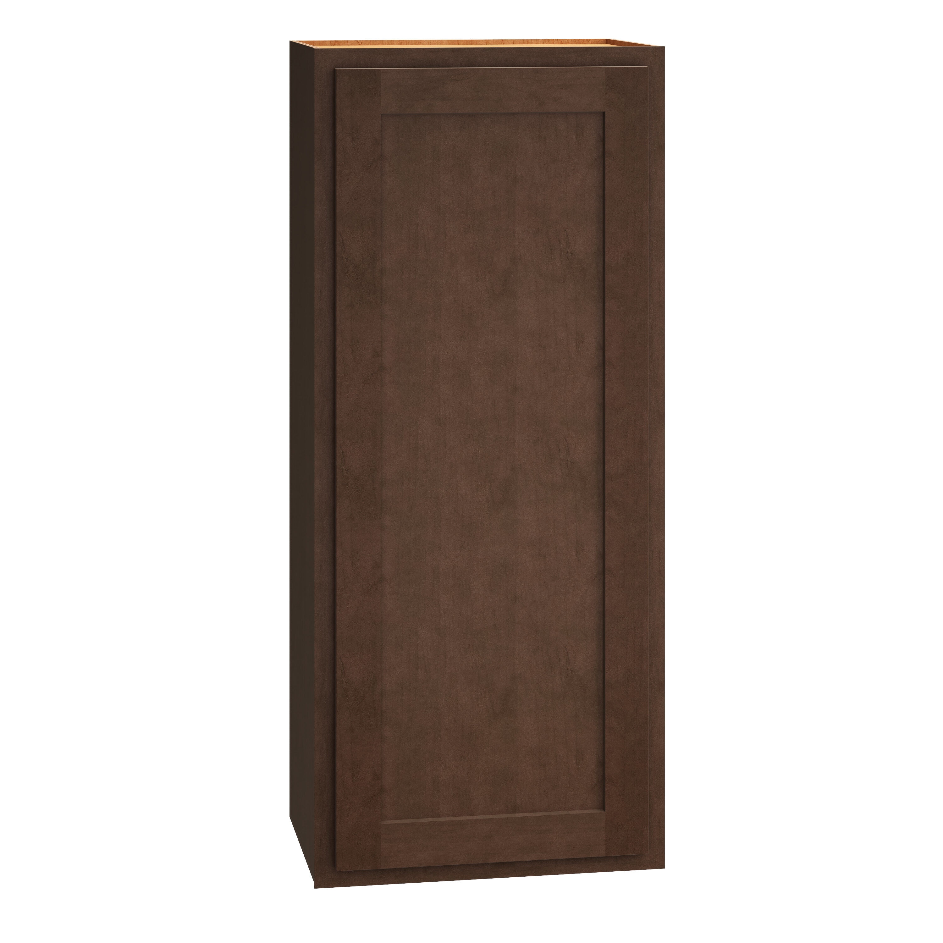 Diamond Express Jamestown 42-in W x 42-in H x 12-in D Thatch Partial Overlay Wall Fully Assembled Plywood Cabinet (Recessed Panel Shaker Door Style)