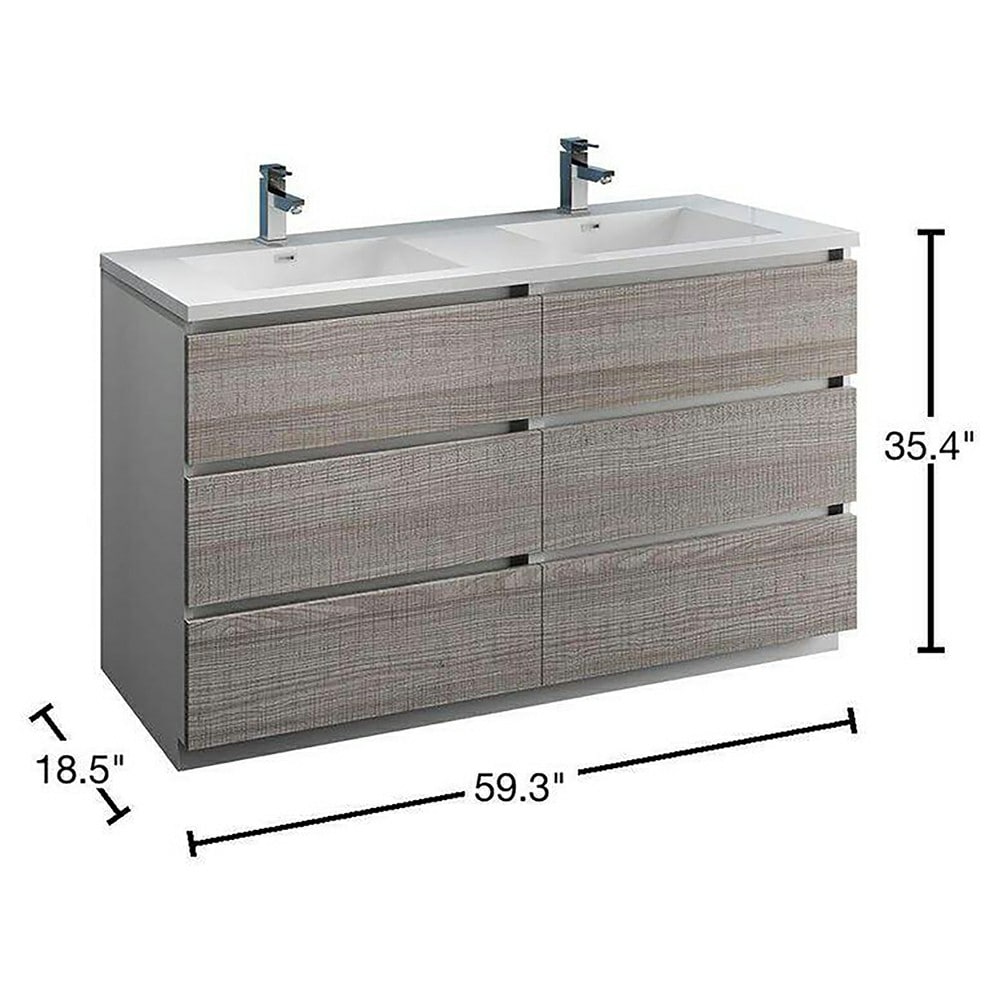 Fresca FCB93-3030HA-D-I Bath-Vanity-Combo - View #11