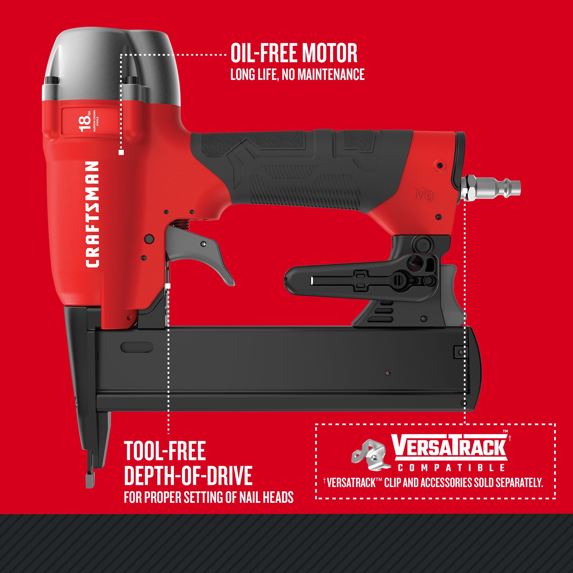 CRAFTSMAN CMPNC18K Pneumatic-Staplers - View #2