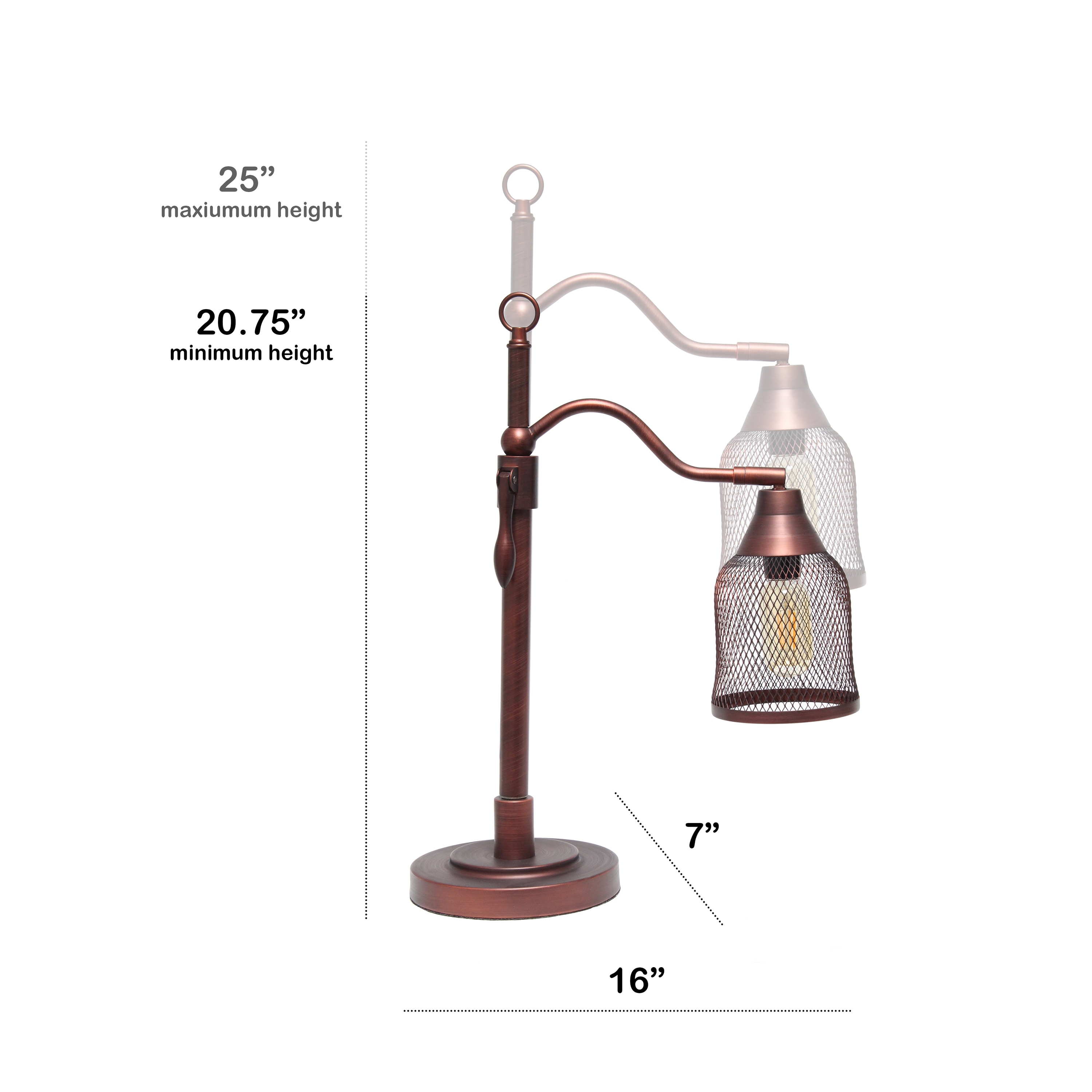 Lalia Home LHT-1017-RB Table-Lamps - View #3
