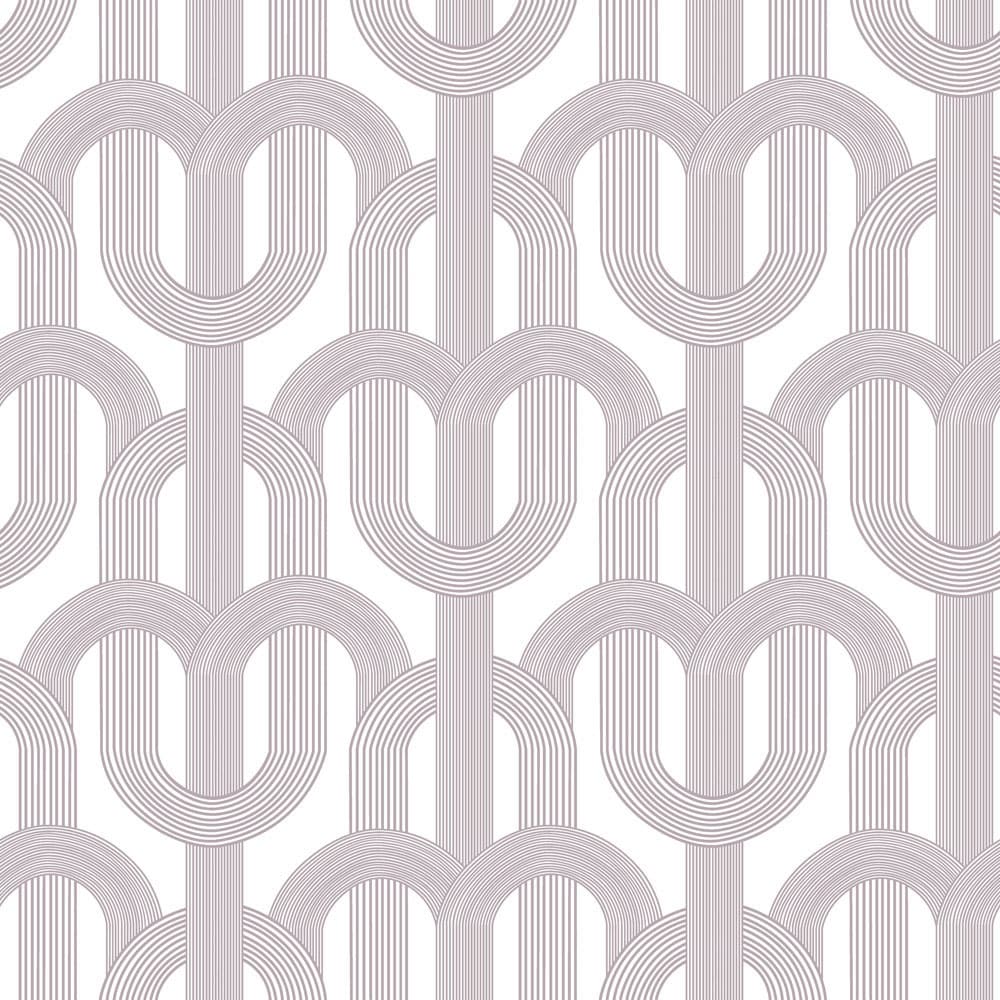Tempaper LA15099 28-Sq. Feet Purple Vinyl Abstract Self-adhesive Peel and Stick Wallpaper