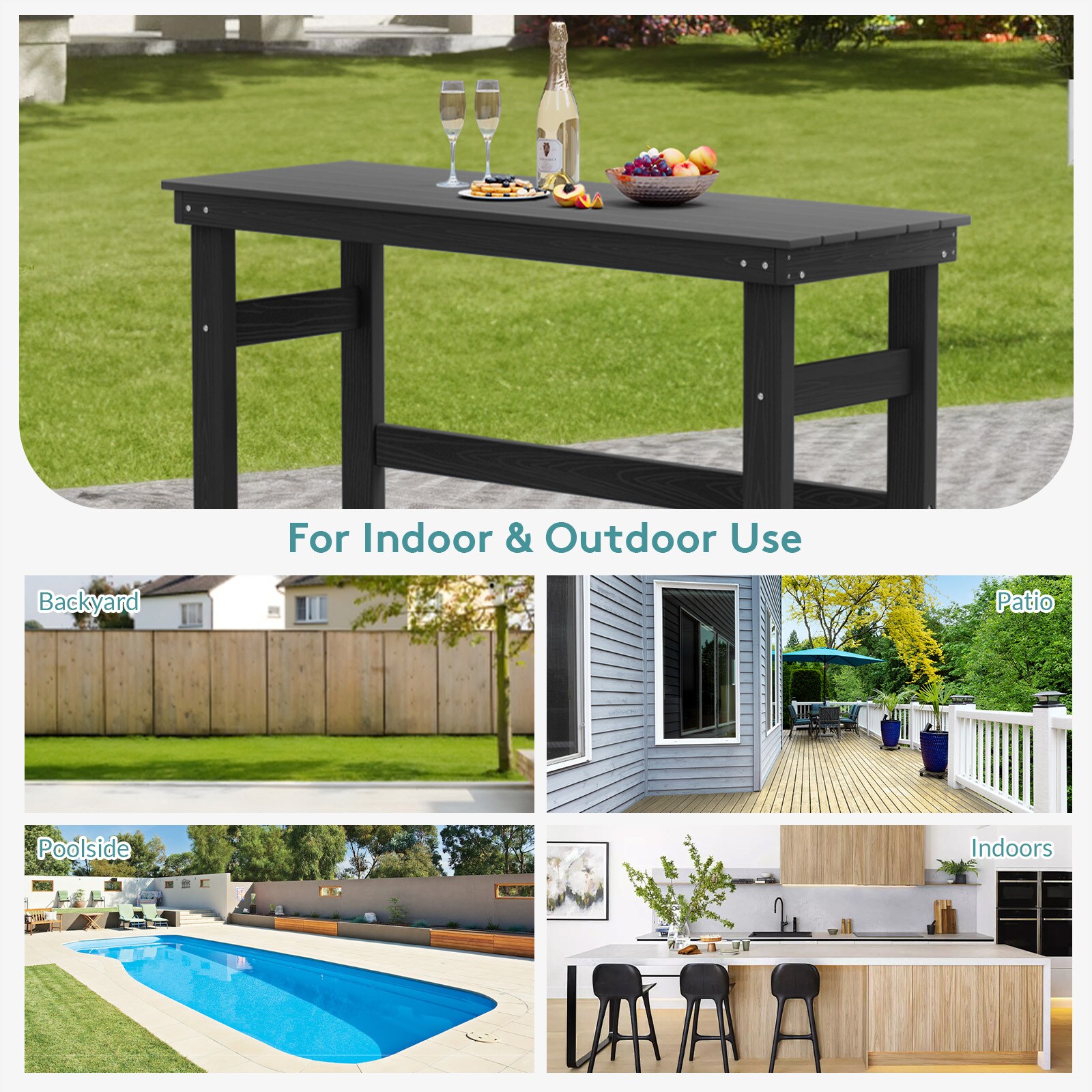 JEAREY PEJYGBZ-BK Patio-Tables - View #6