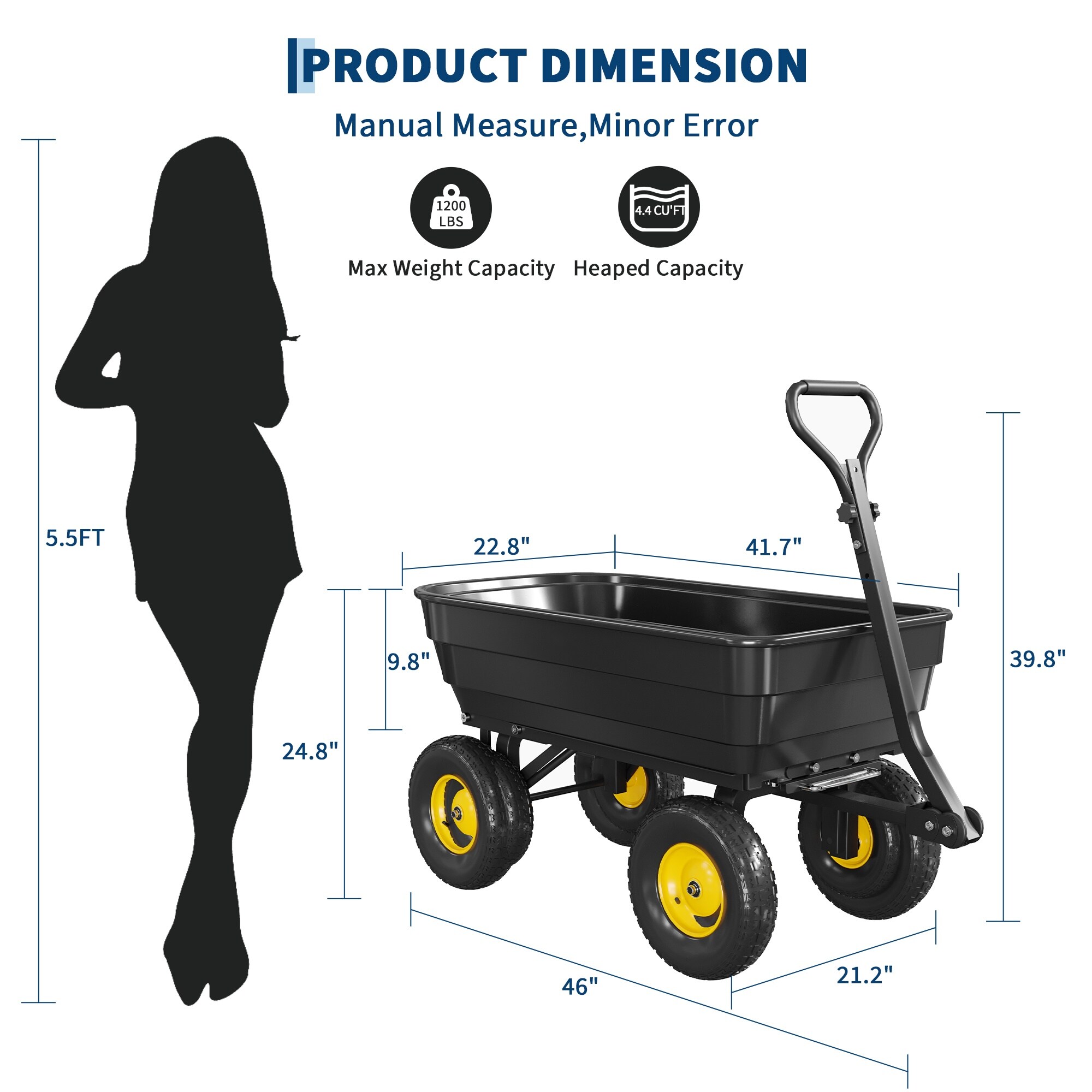 IdealHouse BLO-J8GPVQAW Yard-Carts - View #2