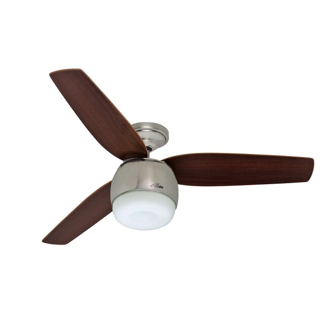 Indoor Ceiling Fan With Light Kit, Hunter Ceiling Fan Light Kit Warranty