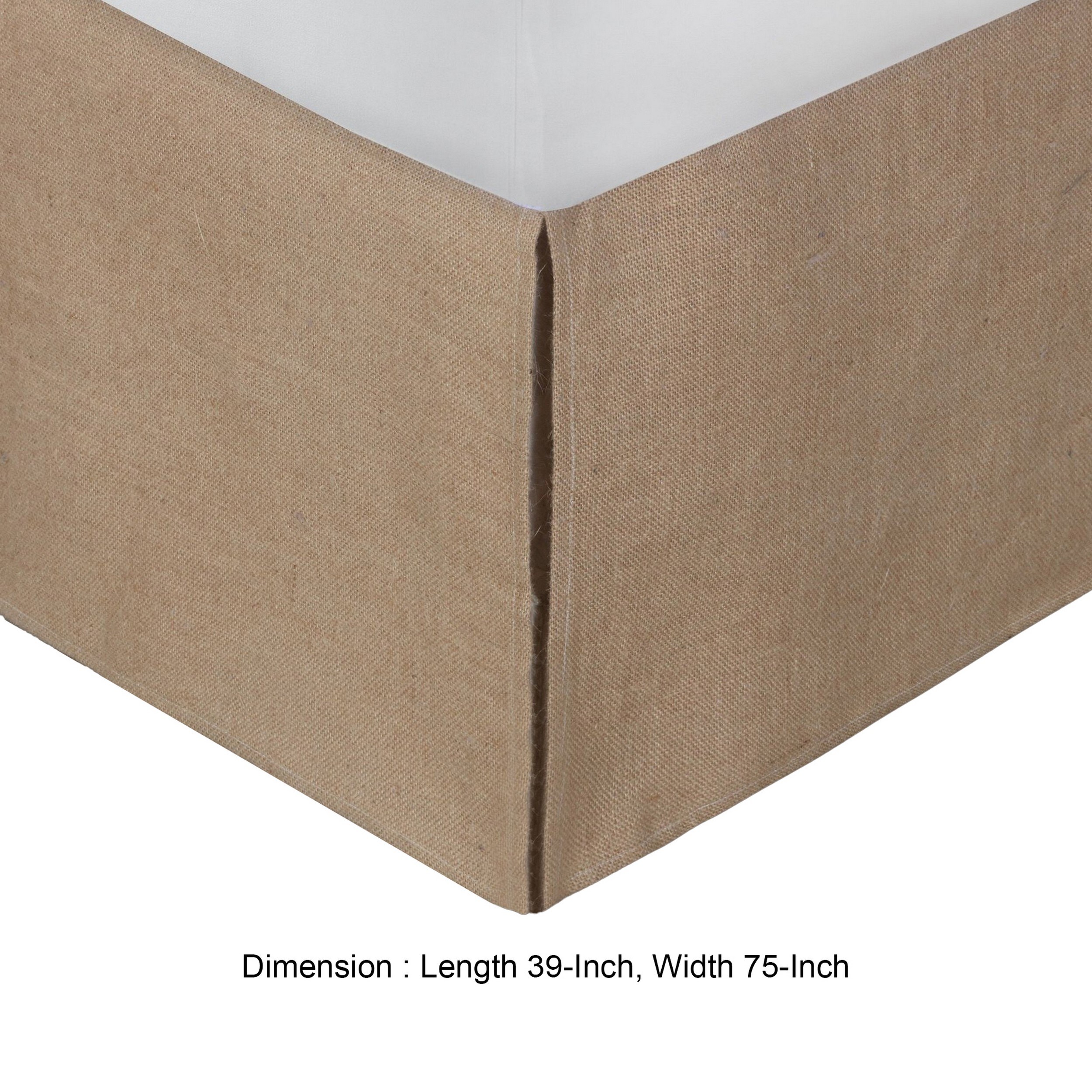 Benzara BM307051 Bed-Skirts - View #5