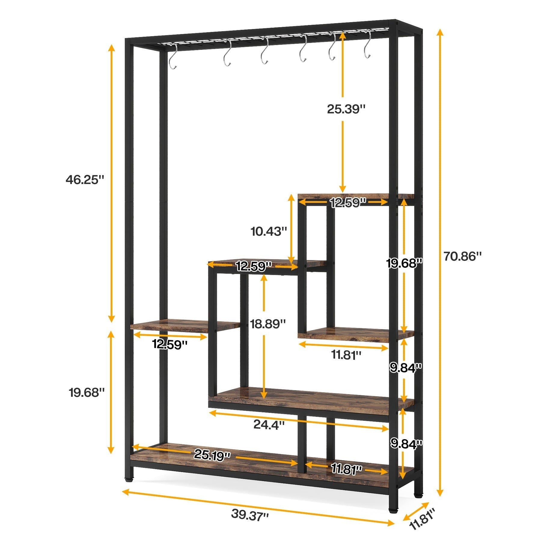 Tribesigns HOGA-JW0484X Plant-Stand - View #3
