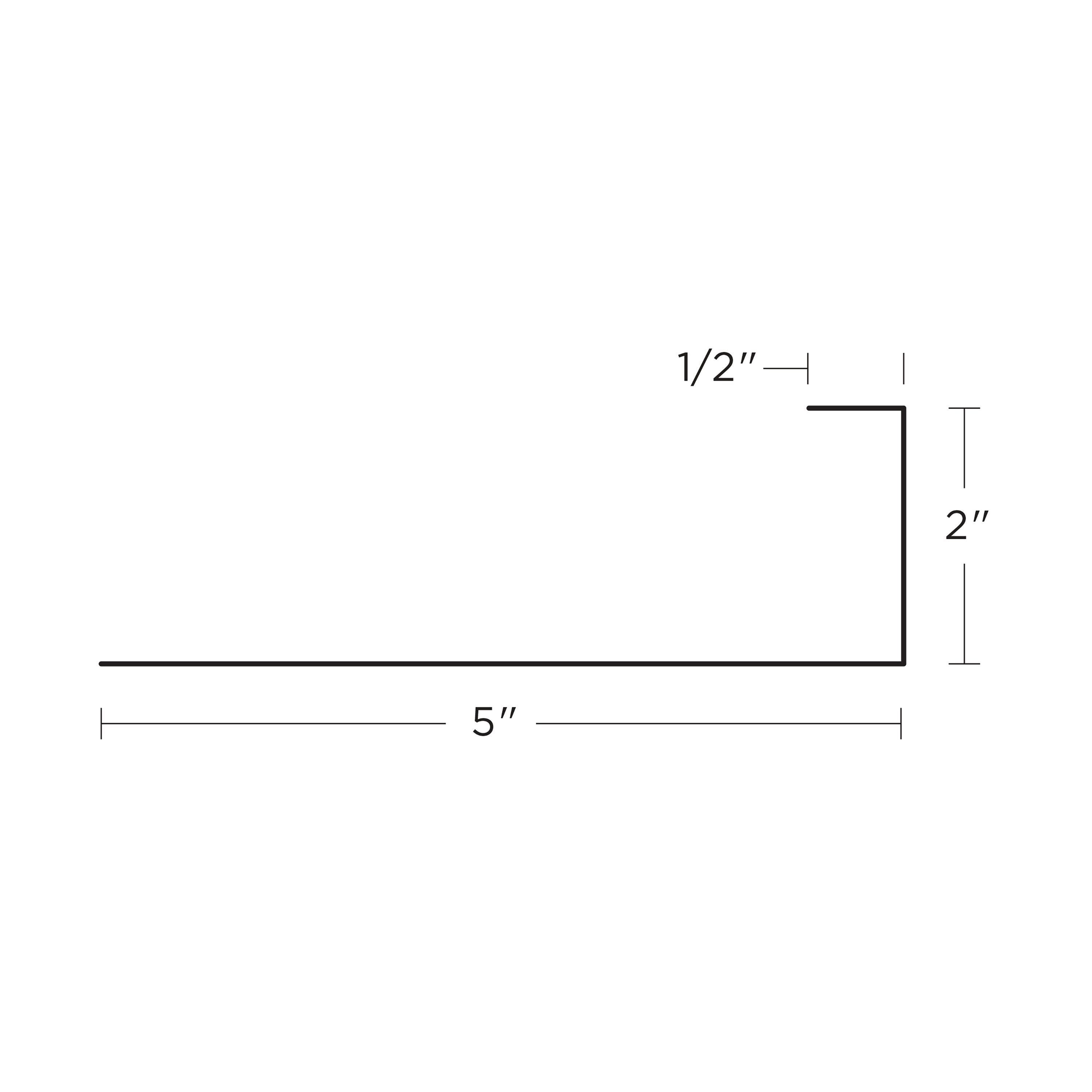 Union Corrugating 5-in x 10-ft Silver Galvanized Steel Drip Edge in the ...