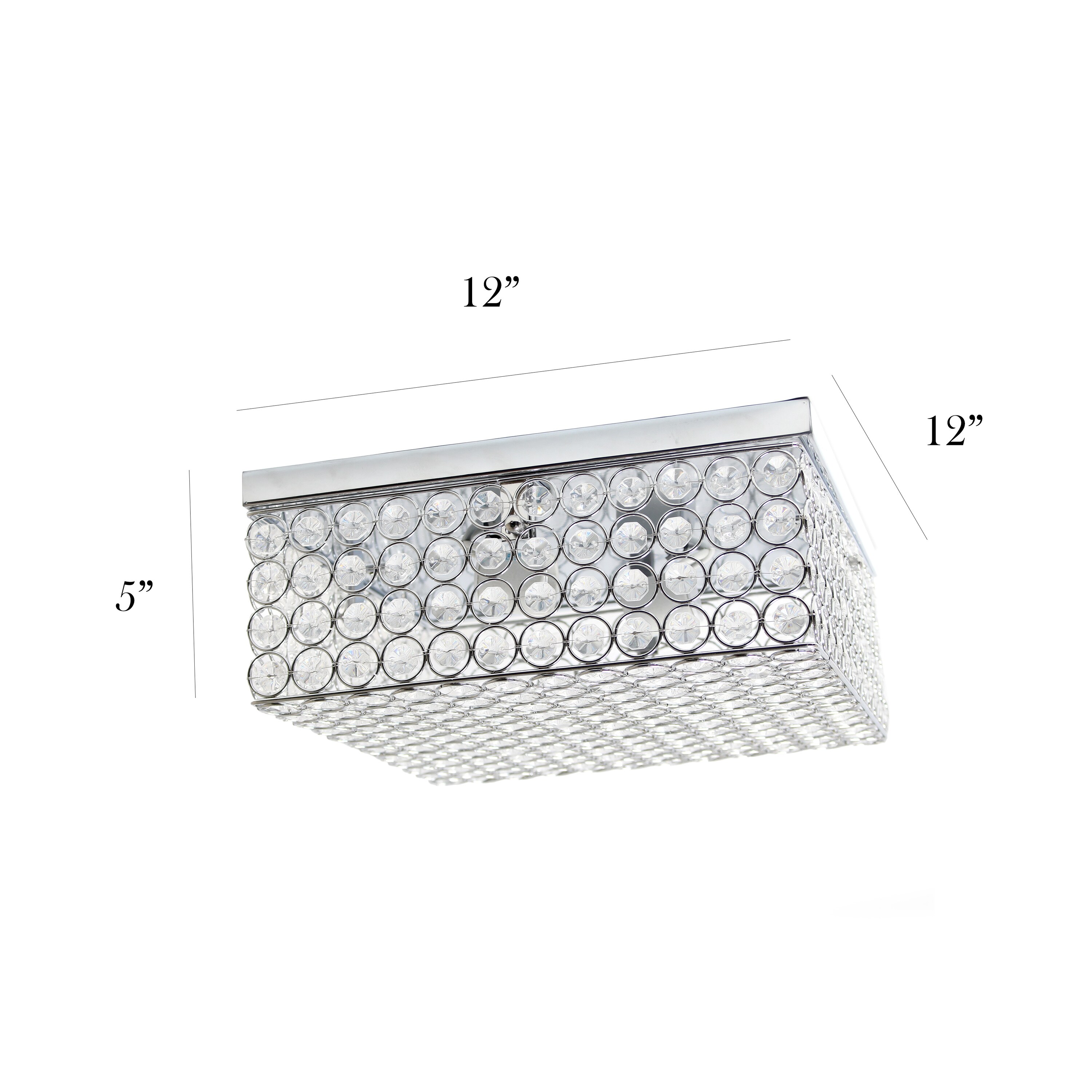 Elegant Designs FM1004-CHR flushmounts - View #6