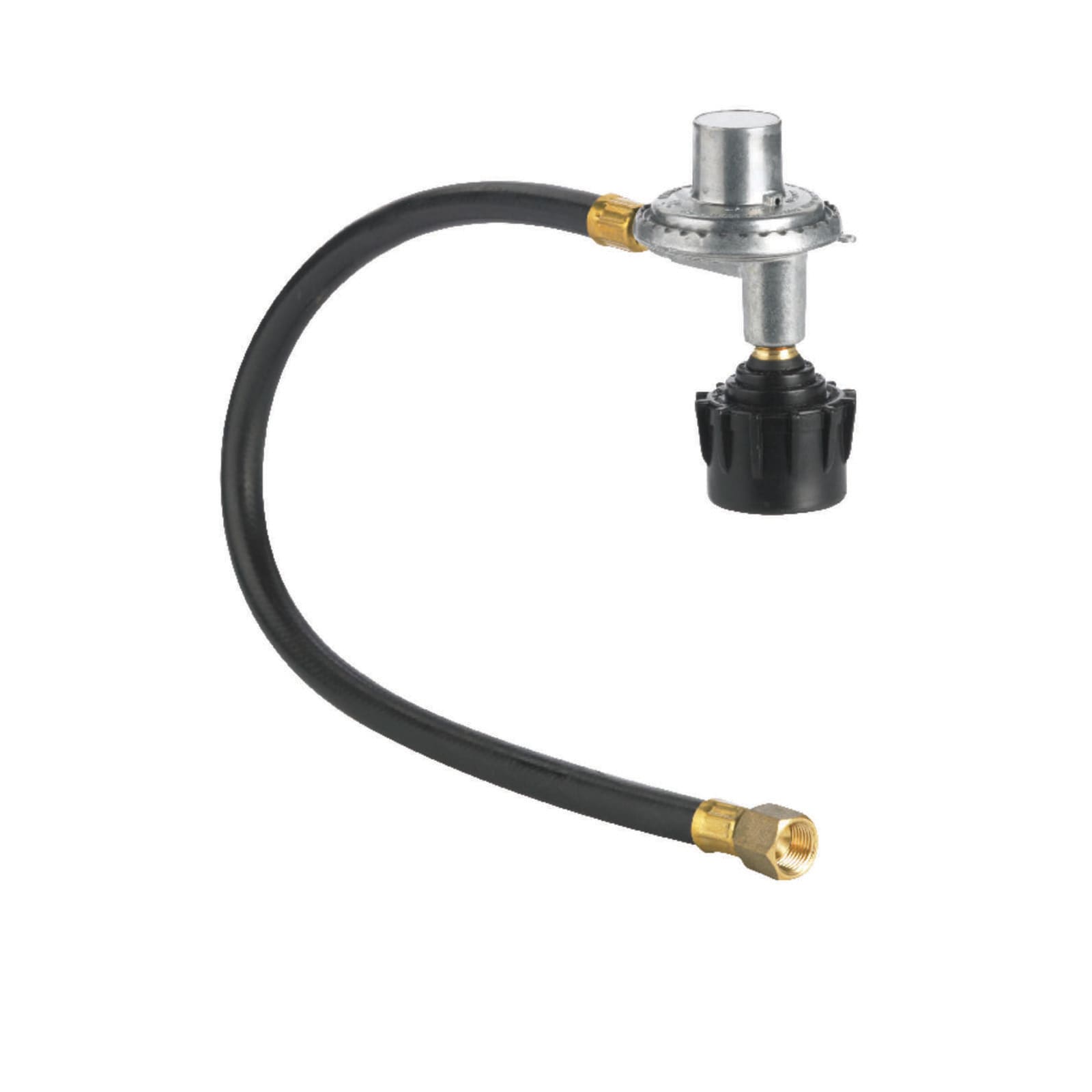 Char Broil 3 8 in Rubber Regulator with Hose in the Propane Tanks