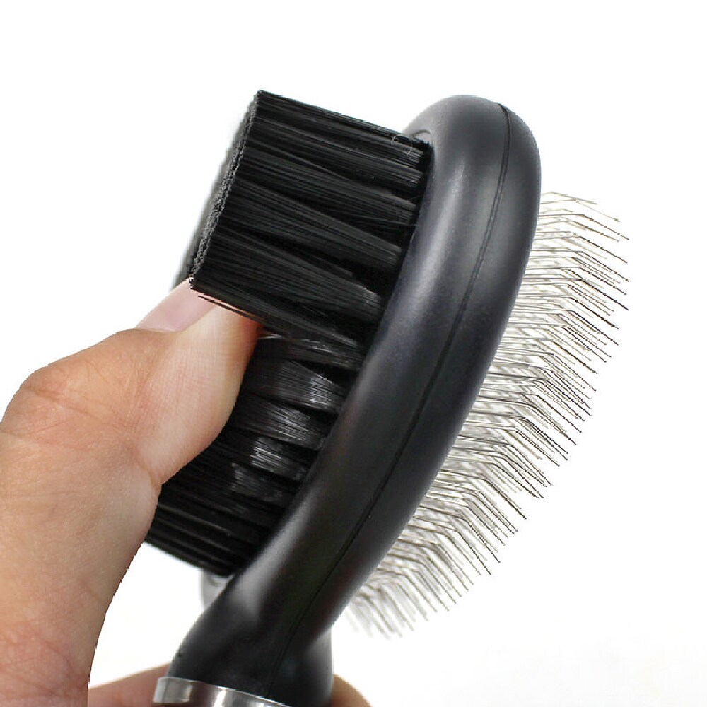 2 Pieces Hair Brush Cleaner Tool 2-in-1 Hair Brush Cleaning Tool Hair Brush  Remover Rake for Removing Hair Dust Mini Wet Hair Comb for Removing Dirt