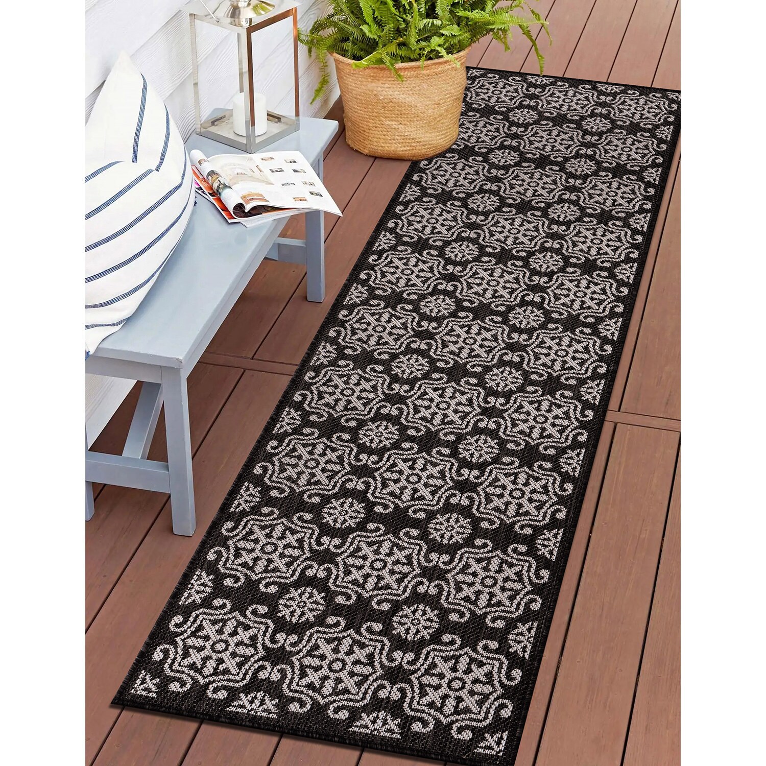 World Rug Gallery 119BLACK2X7 rugs - View #8