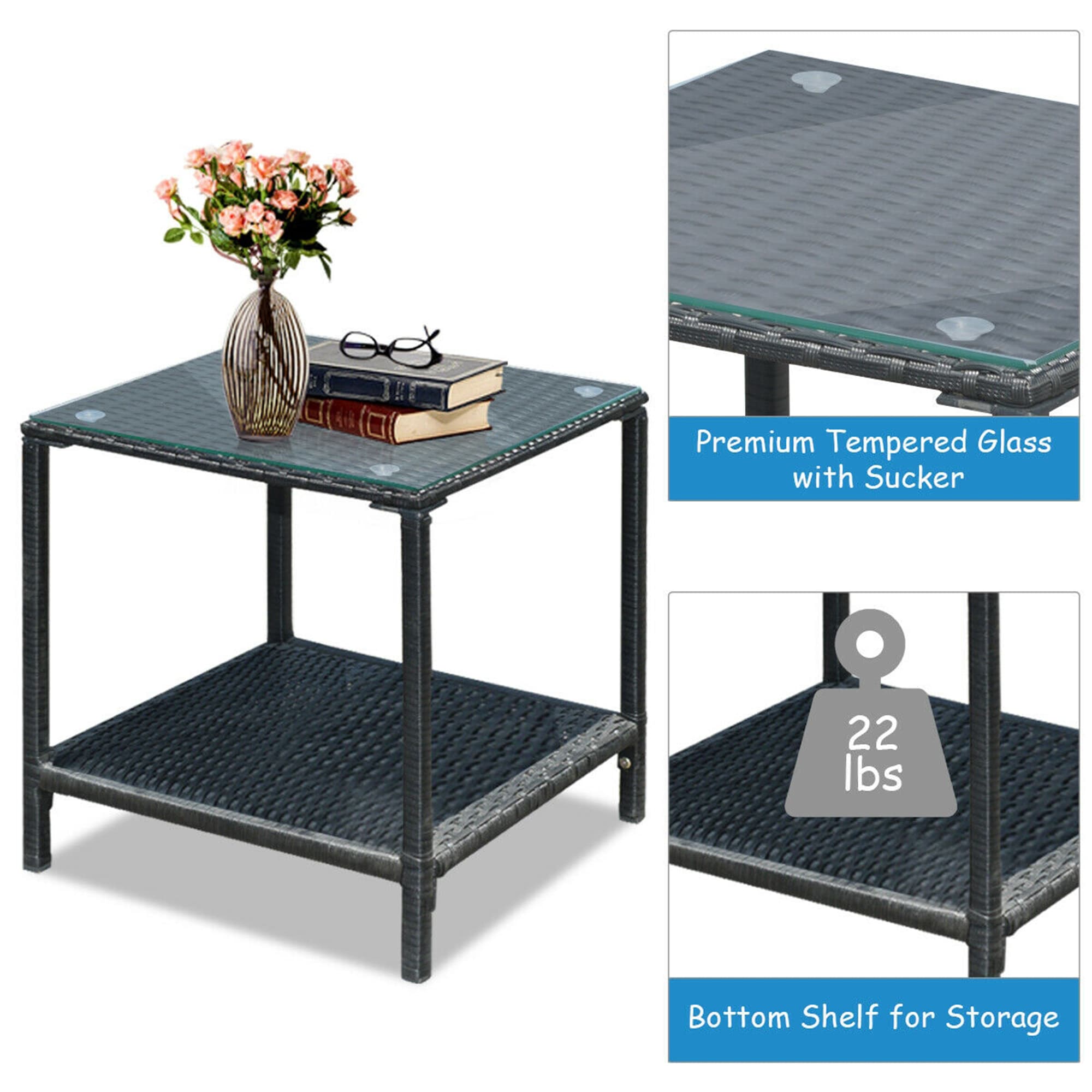 Clihome CL-GR-62861 Patio-Conversation-Sets - View #6
