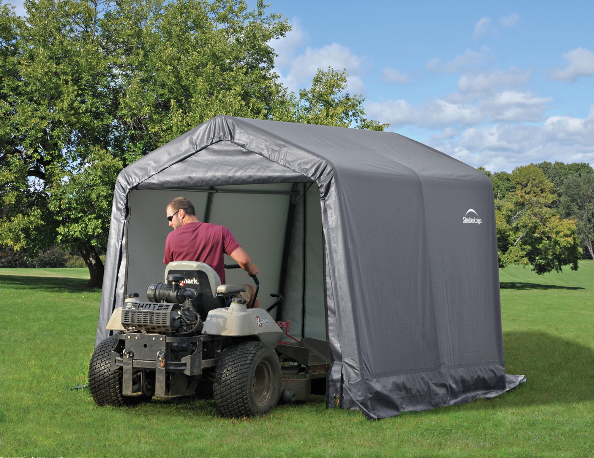 ShelterLogic 70423 Metal-Storage-Buildings-Sheds - View #9