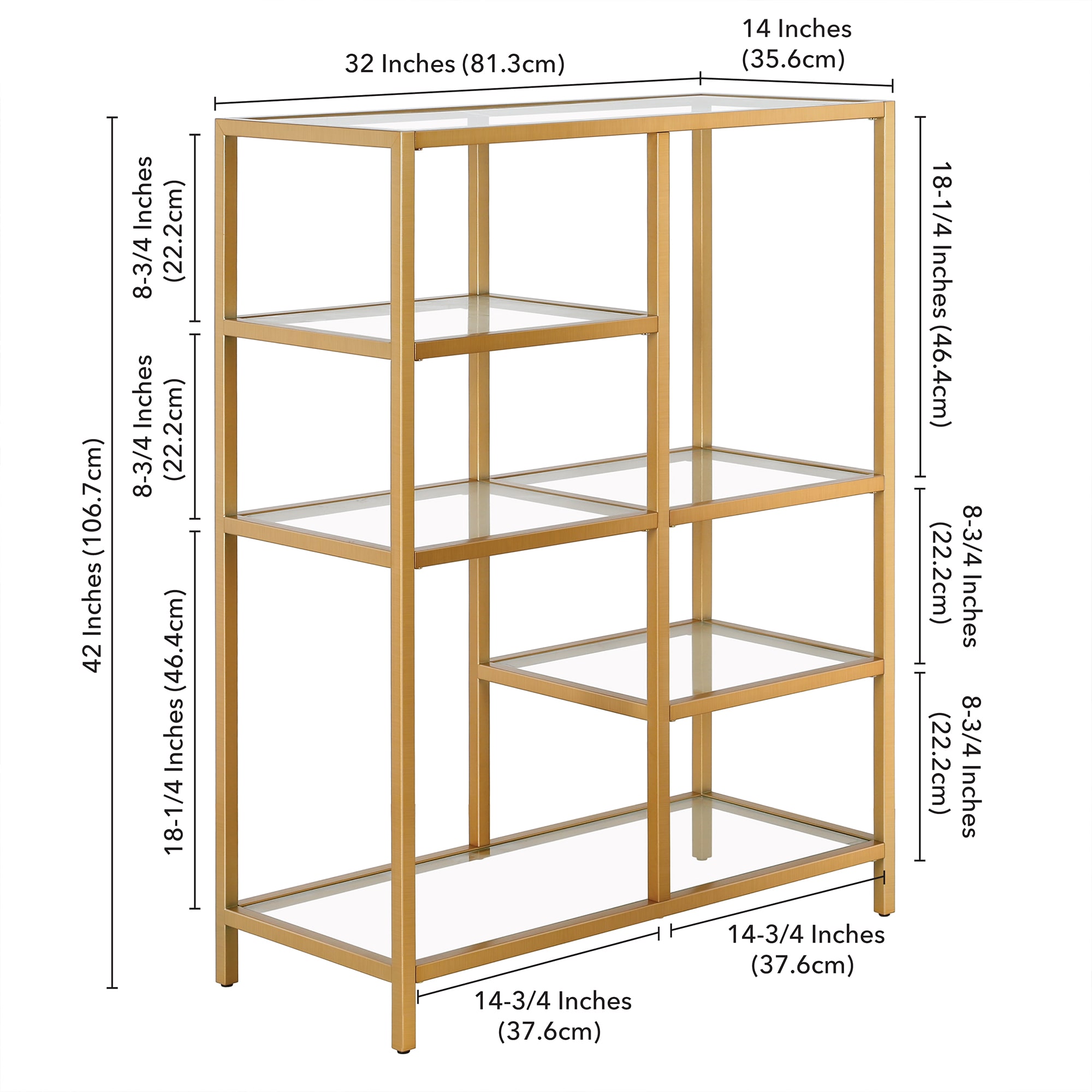 Hailey Home BK1101 bookcases - View #5