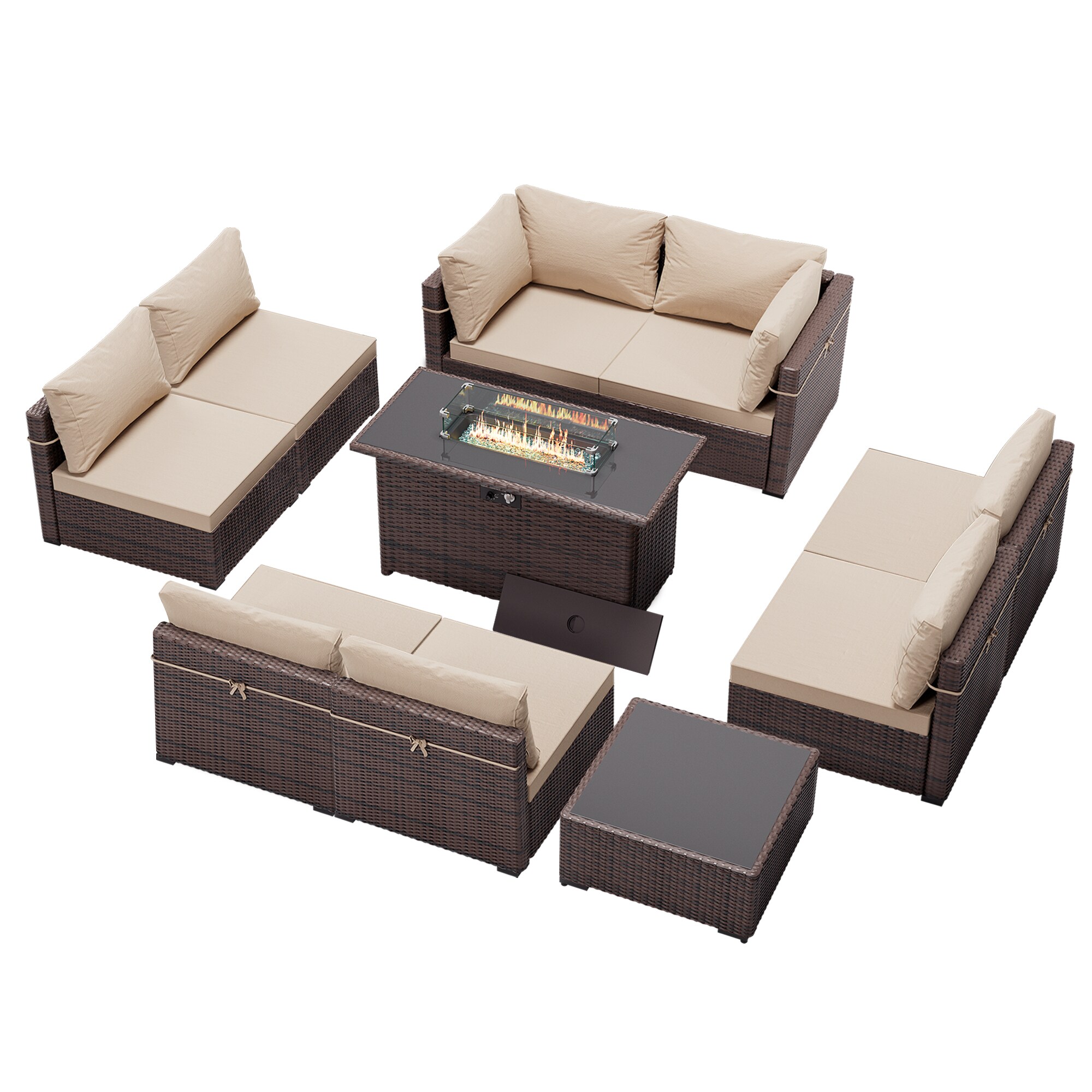 Patio Watcher TBSF-AB2C-B43TB Patio-Conversation-Sets - View #2