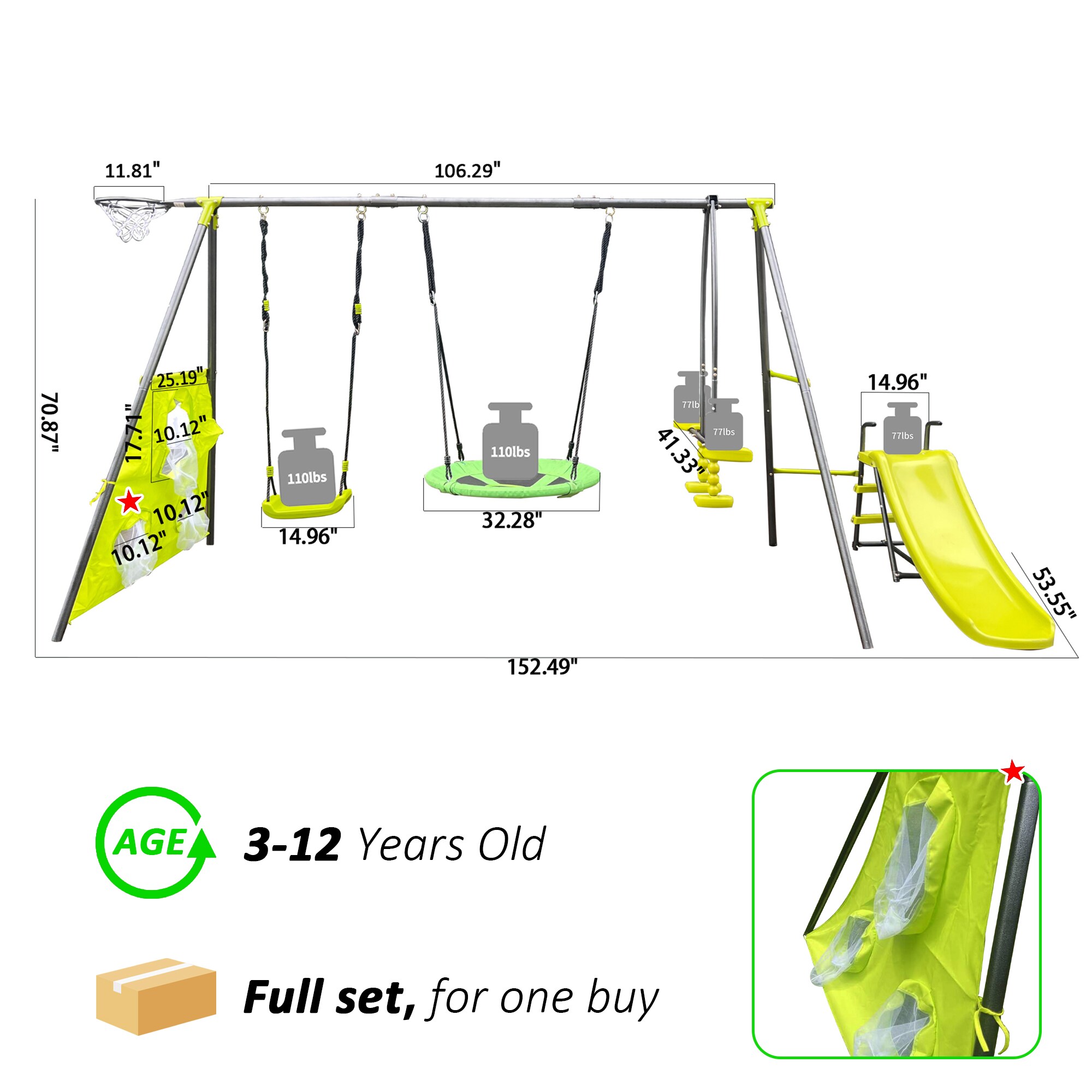 Fun Orange FUNPSQ411 Metal-Playset-Kits - View #8