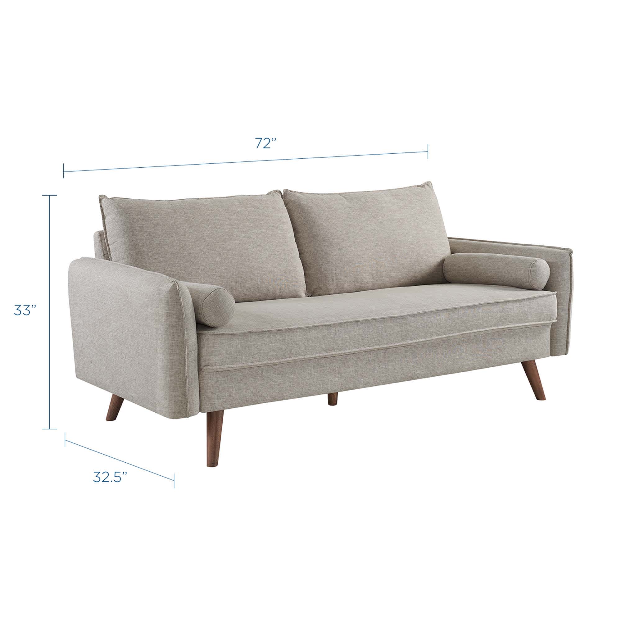 Modway EEI-3092-BEI Sofas-Loveseats - View #2